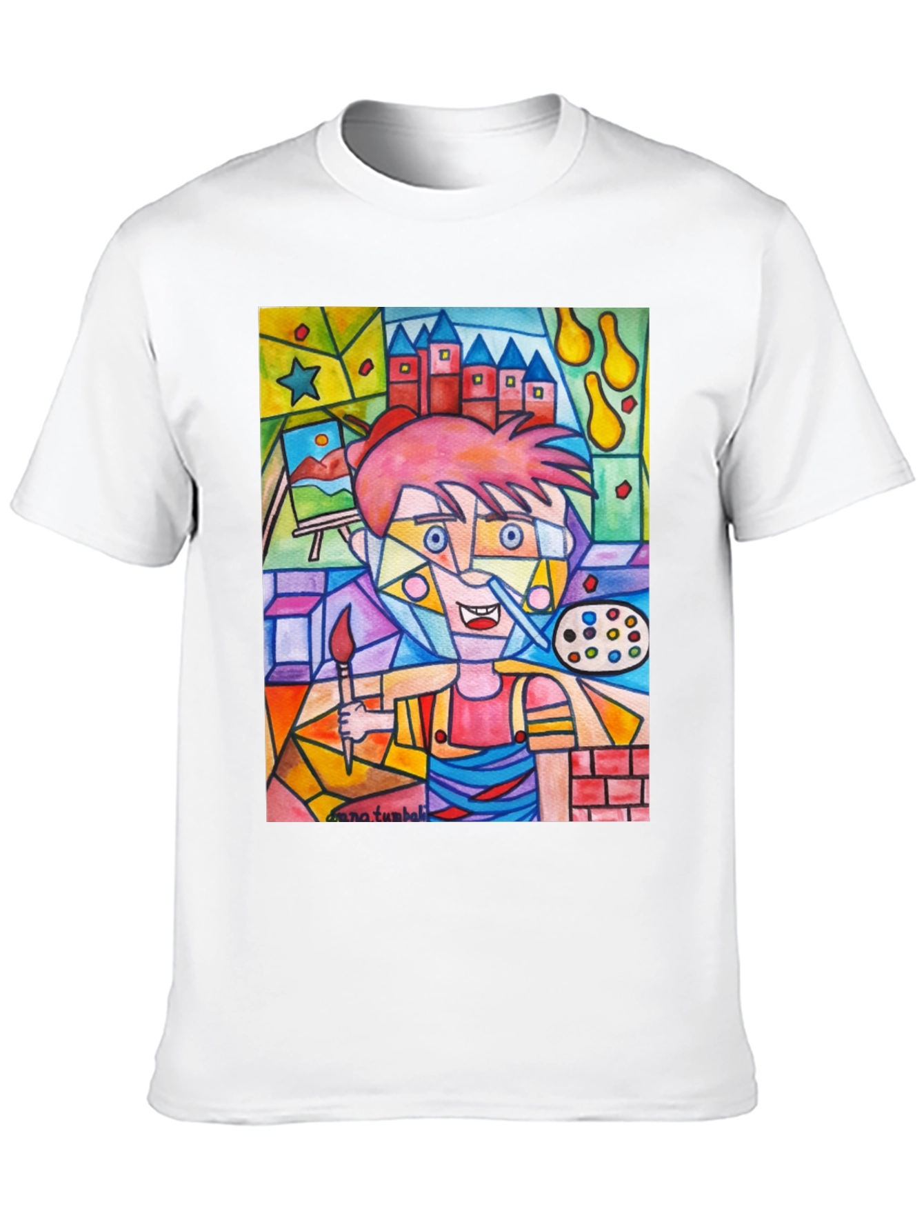 Artistic Painter Graphic Tee