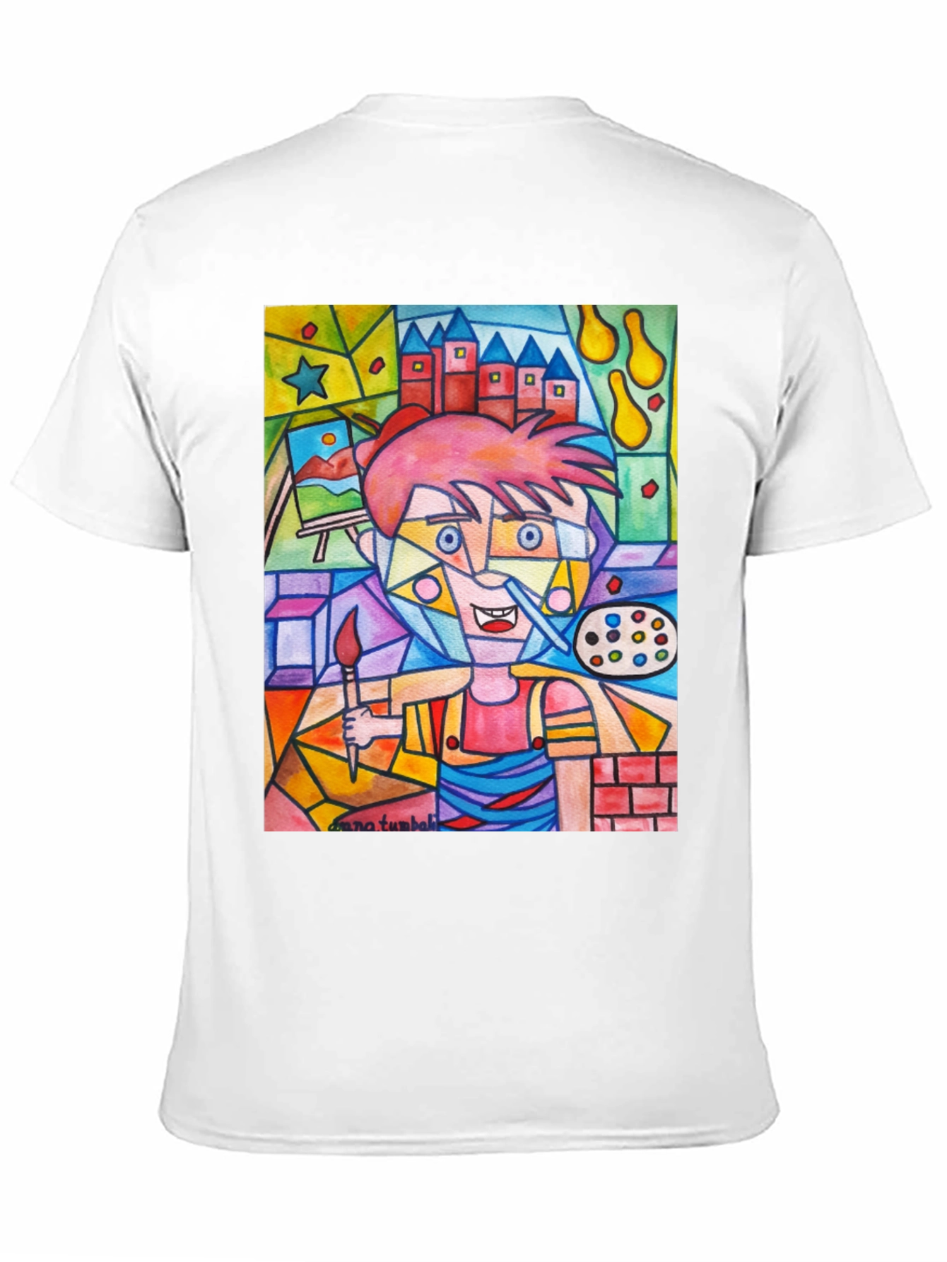 Artistic Painter Graphic Tee