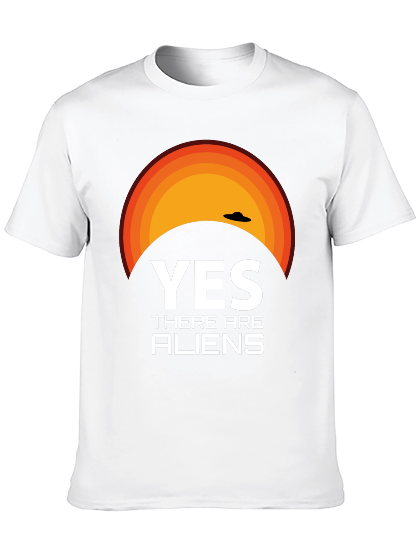 Yes There Are Aliens Graphic T-Shirt