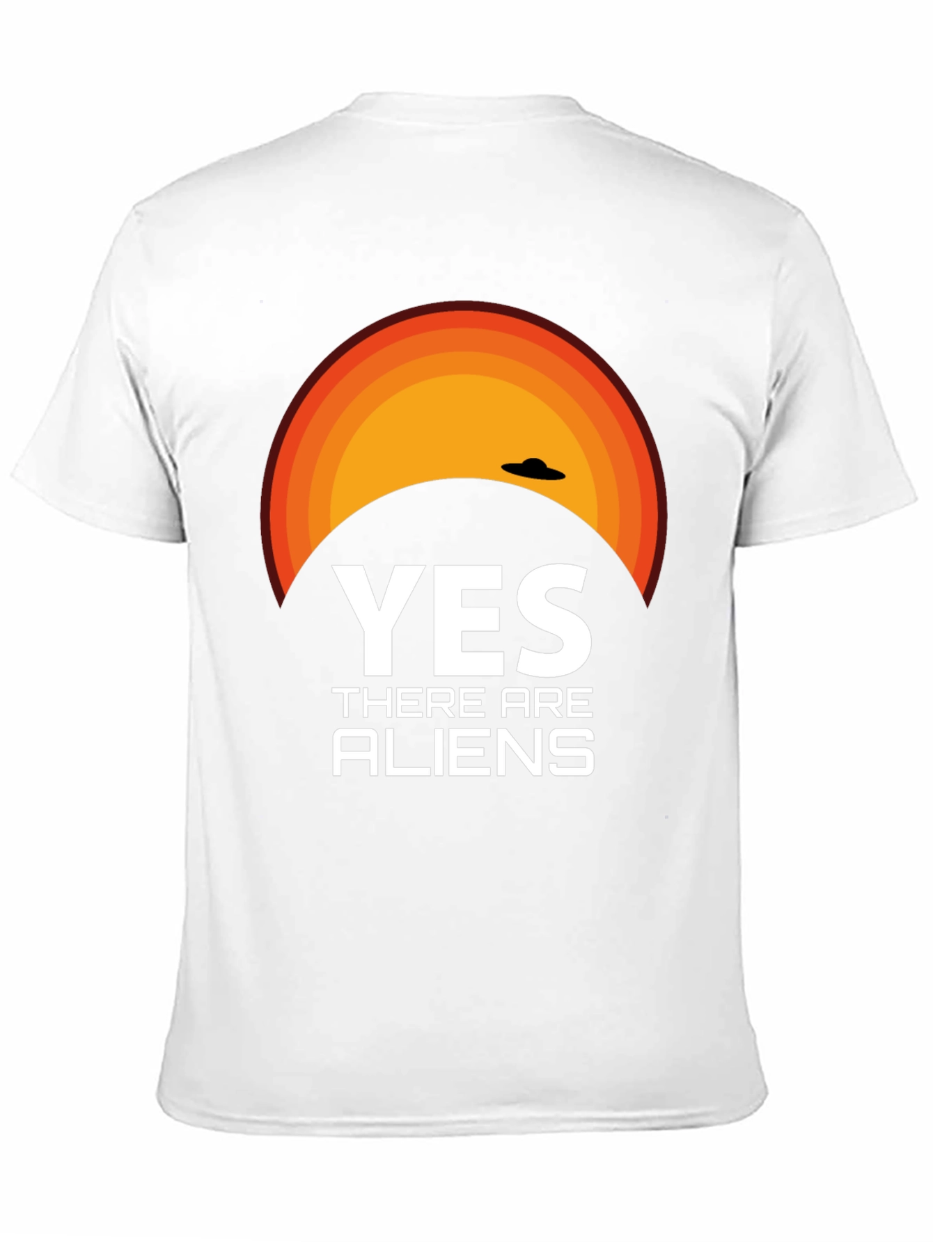 Yes There Are Aliens Graphic T-Shirt