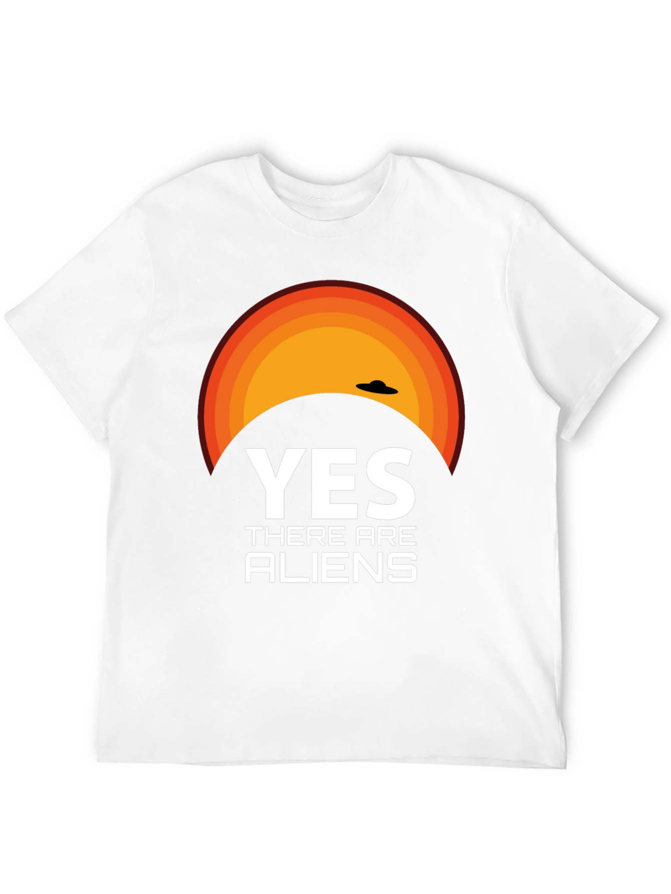 Yes There Are Aliens Graphic T-Shirt
