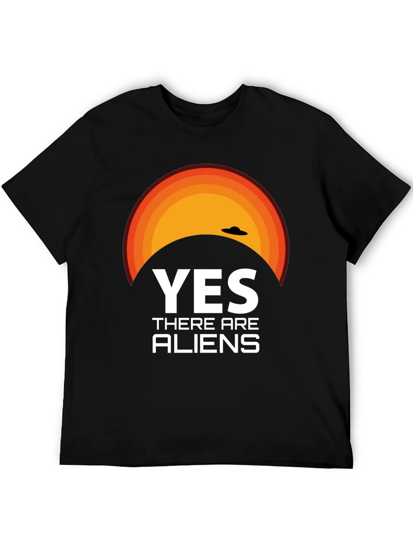 Yes There Are Aliens Graphic T-Shirt