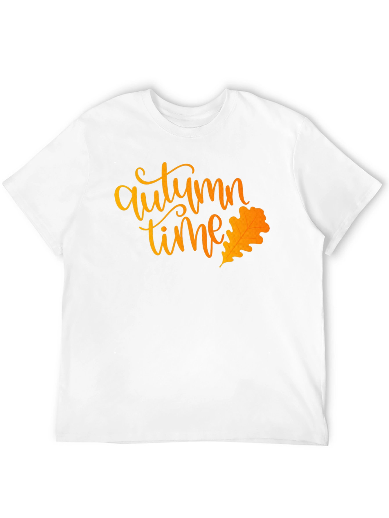 Autumn Time Black T-Shirt