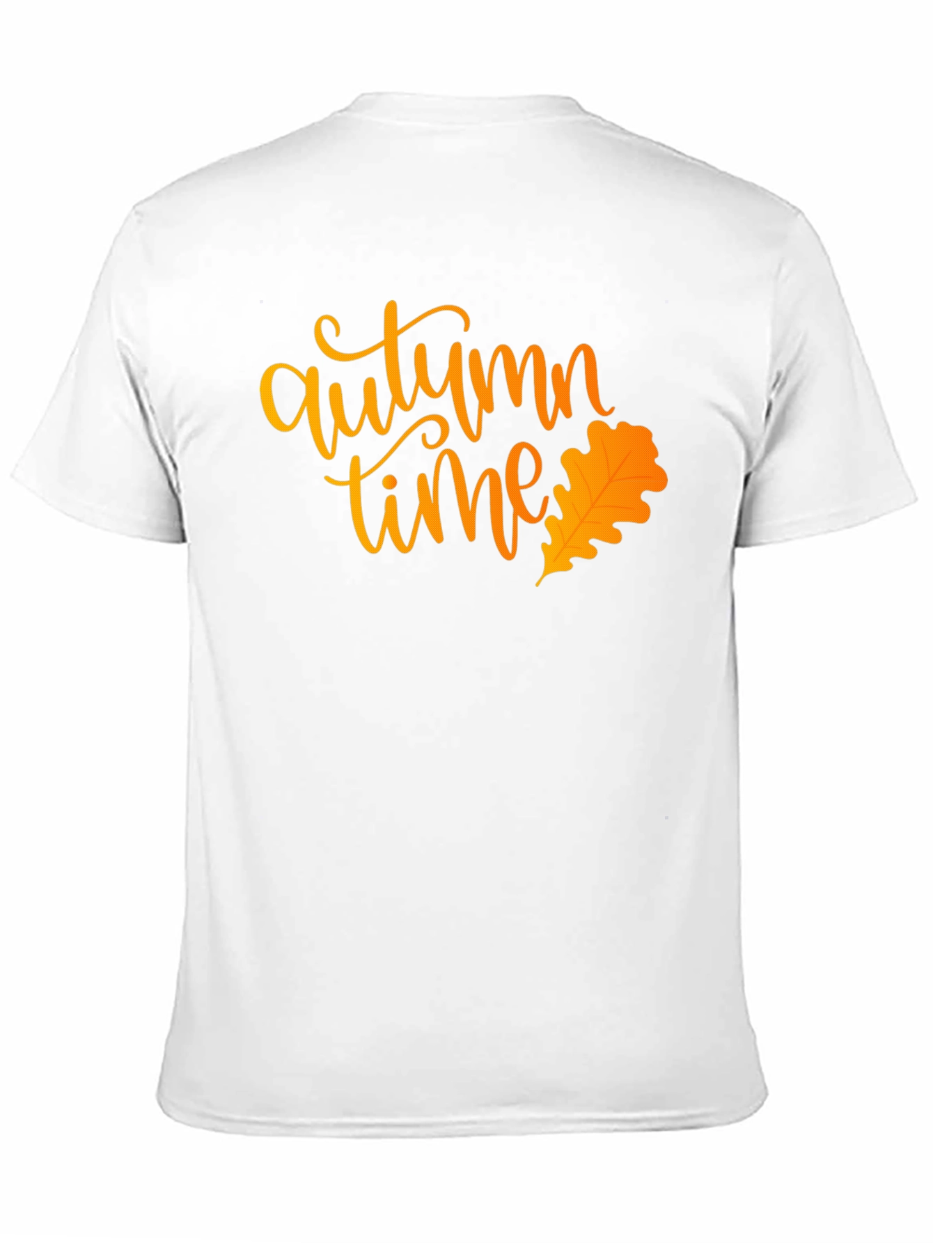 Autumn Time Black T-Shirt