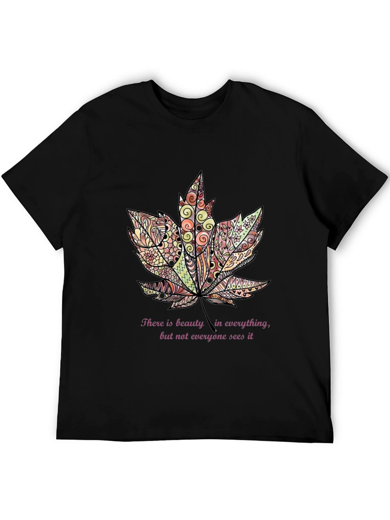 Beauty in Everything Leaf T-Shirt