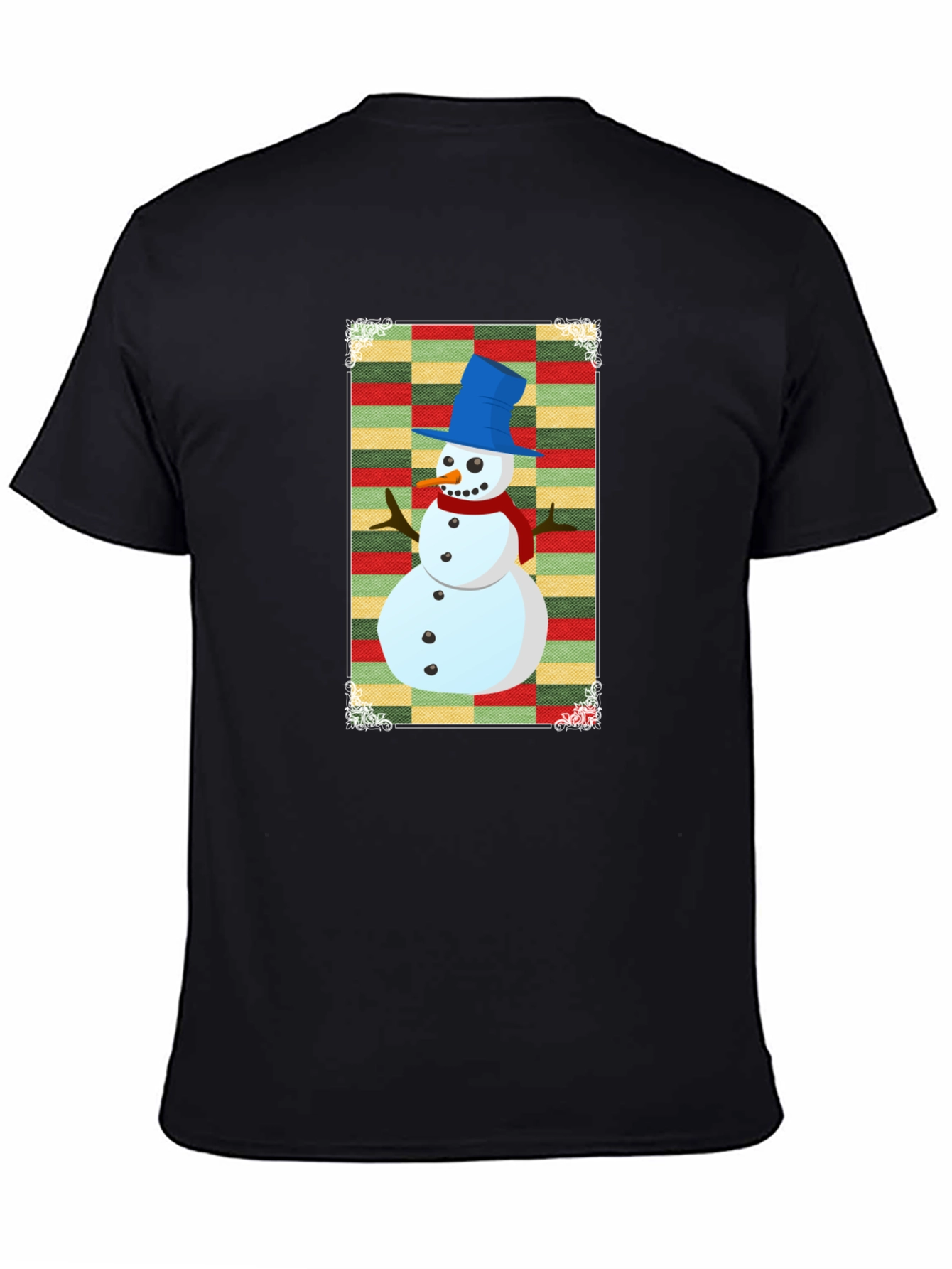 Festive Snowman Graphic Tee