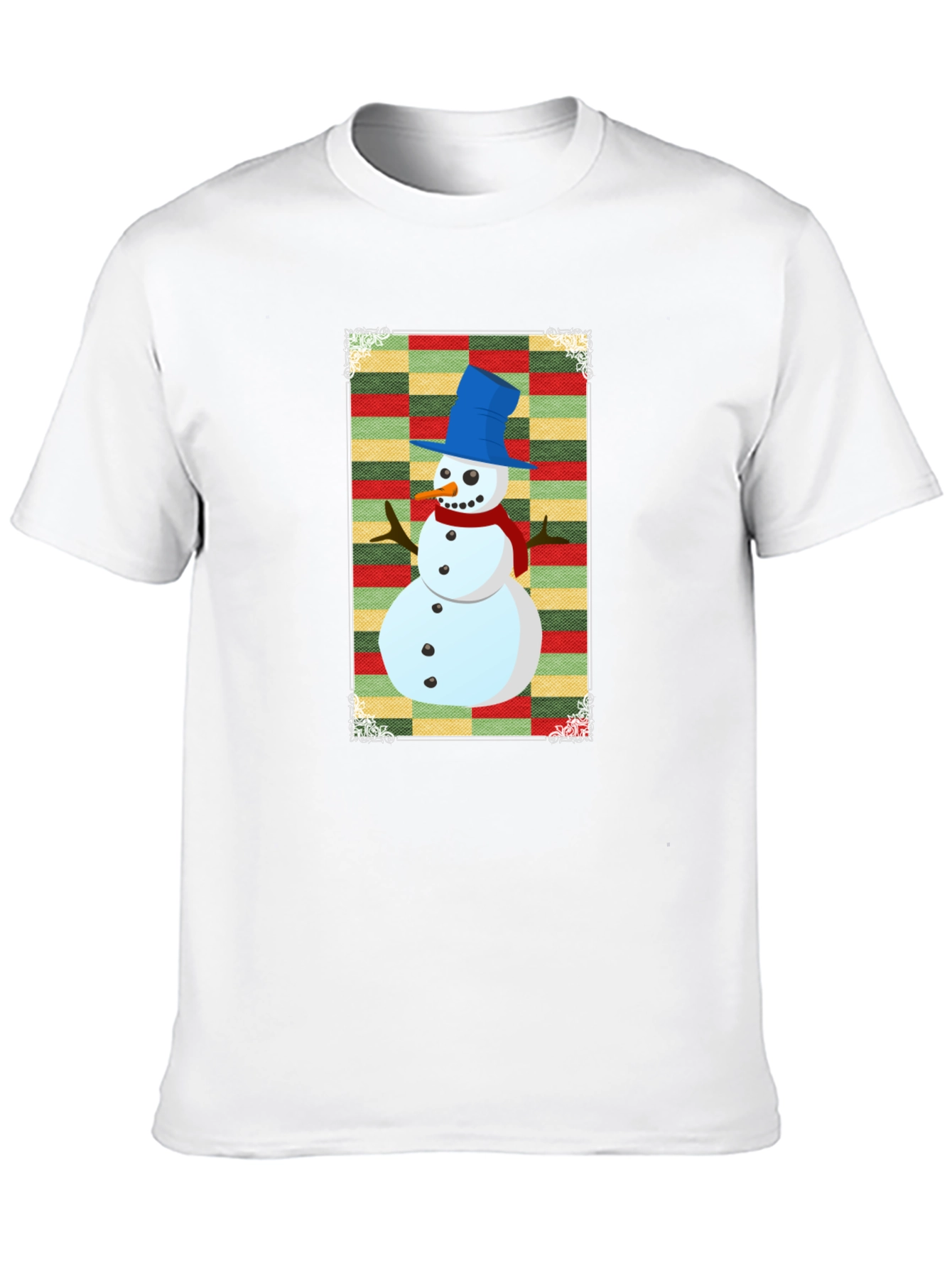 Festive Snowman Graphic Tee