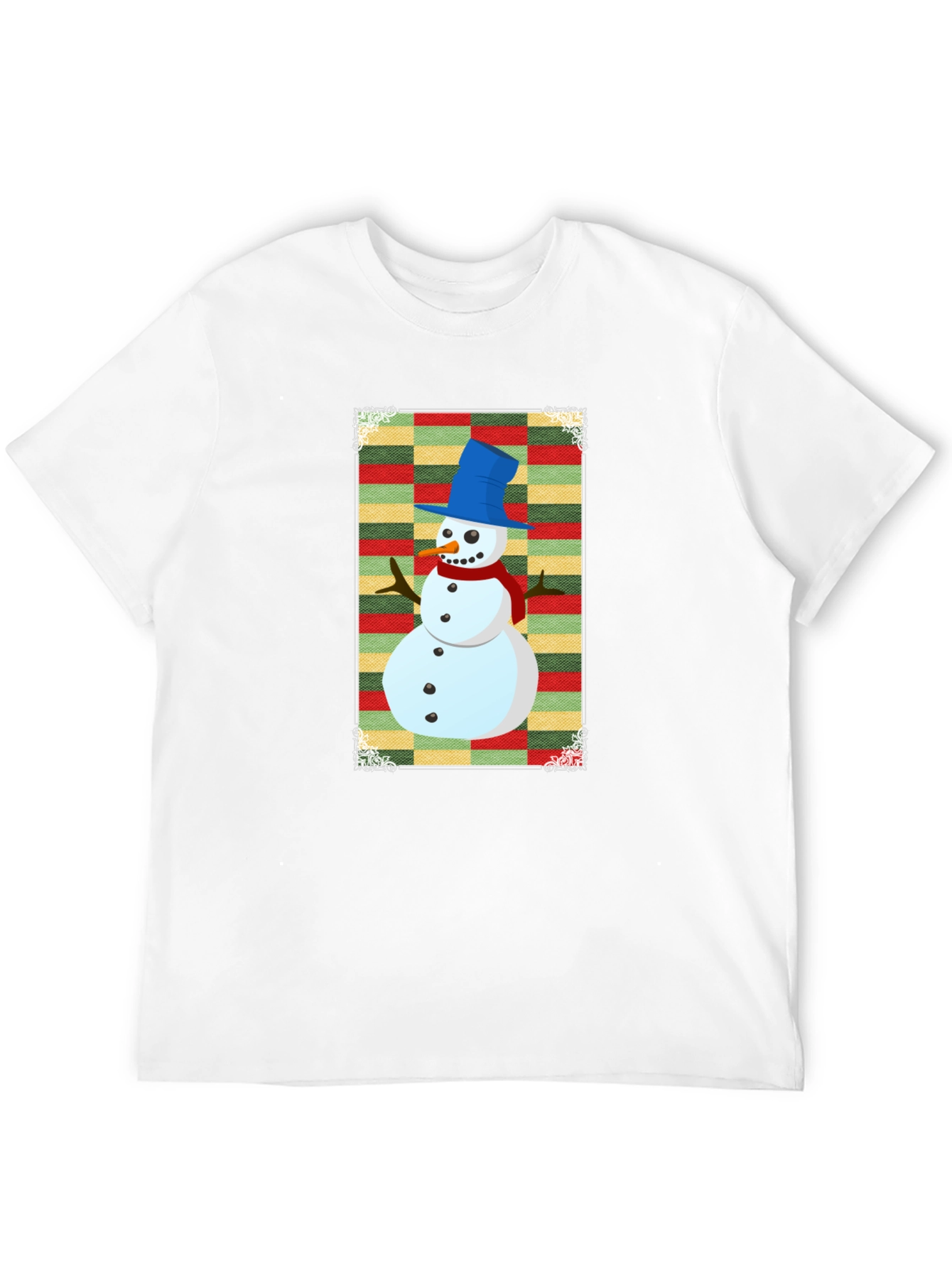 Festive Snowman Graphic Tee
