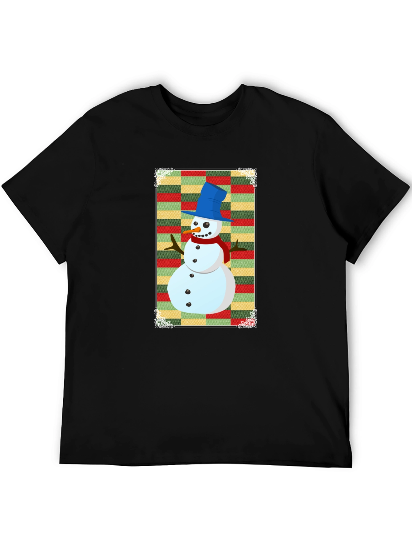 Festive Snowman Graphic Tee
