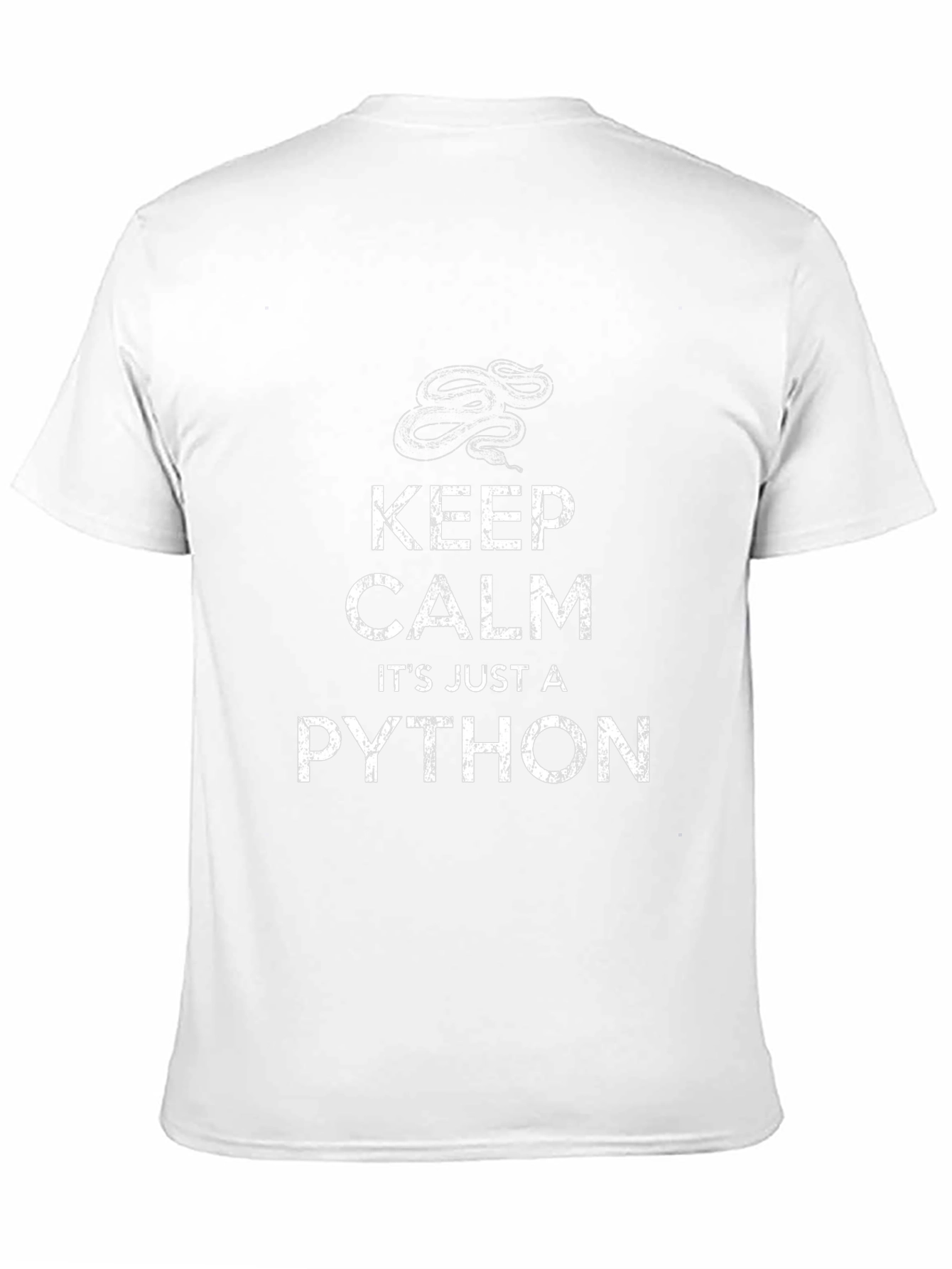 Keep Calm Its Just a Python T-Shirt