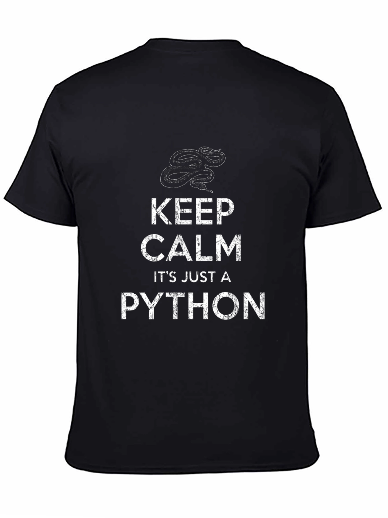 Keep Calm Its Just a Python T-Shirt