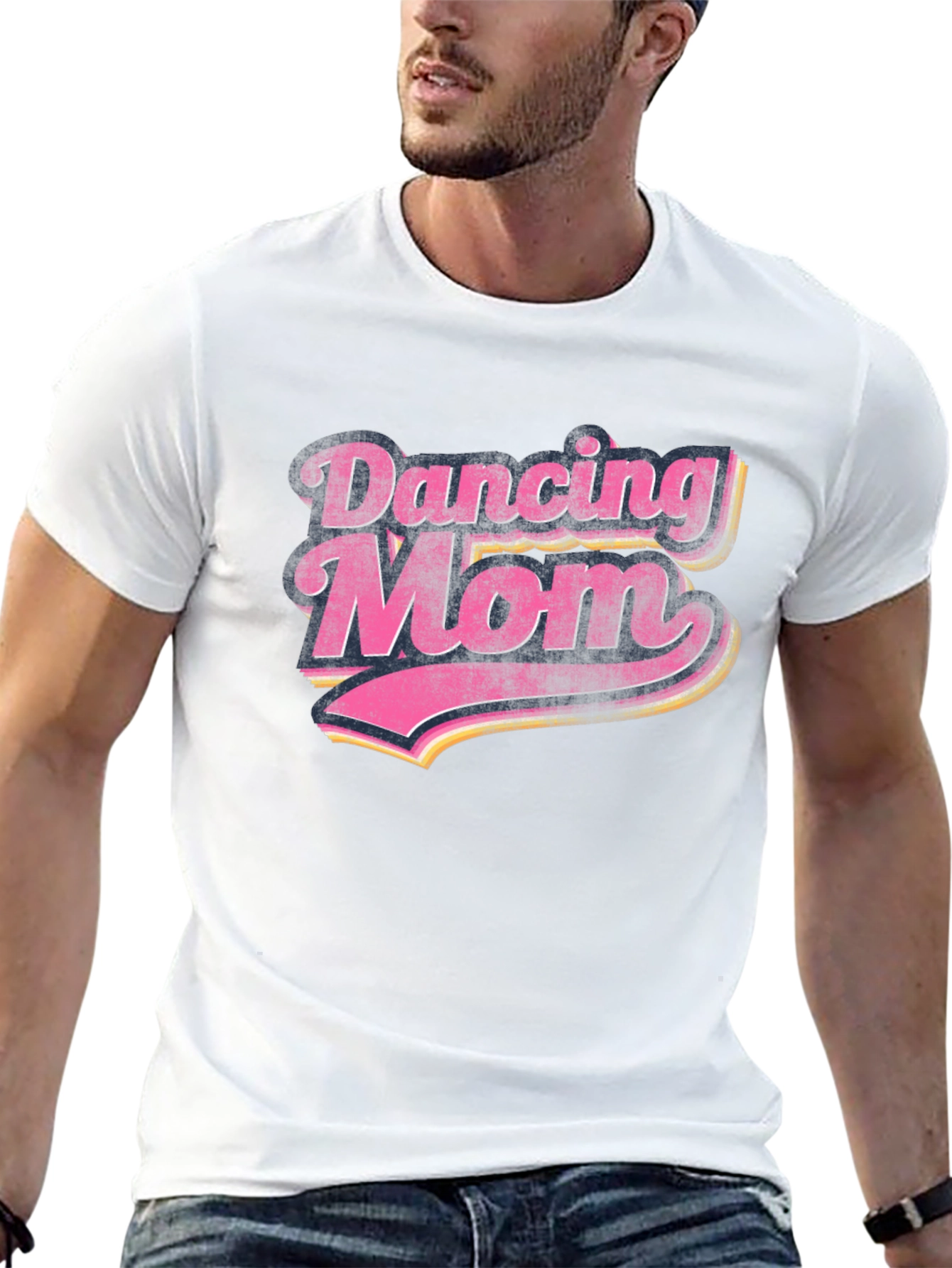 Dancing Mom Graphic T-Shirt - Retro Style