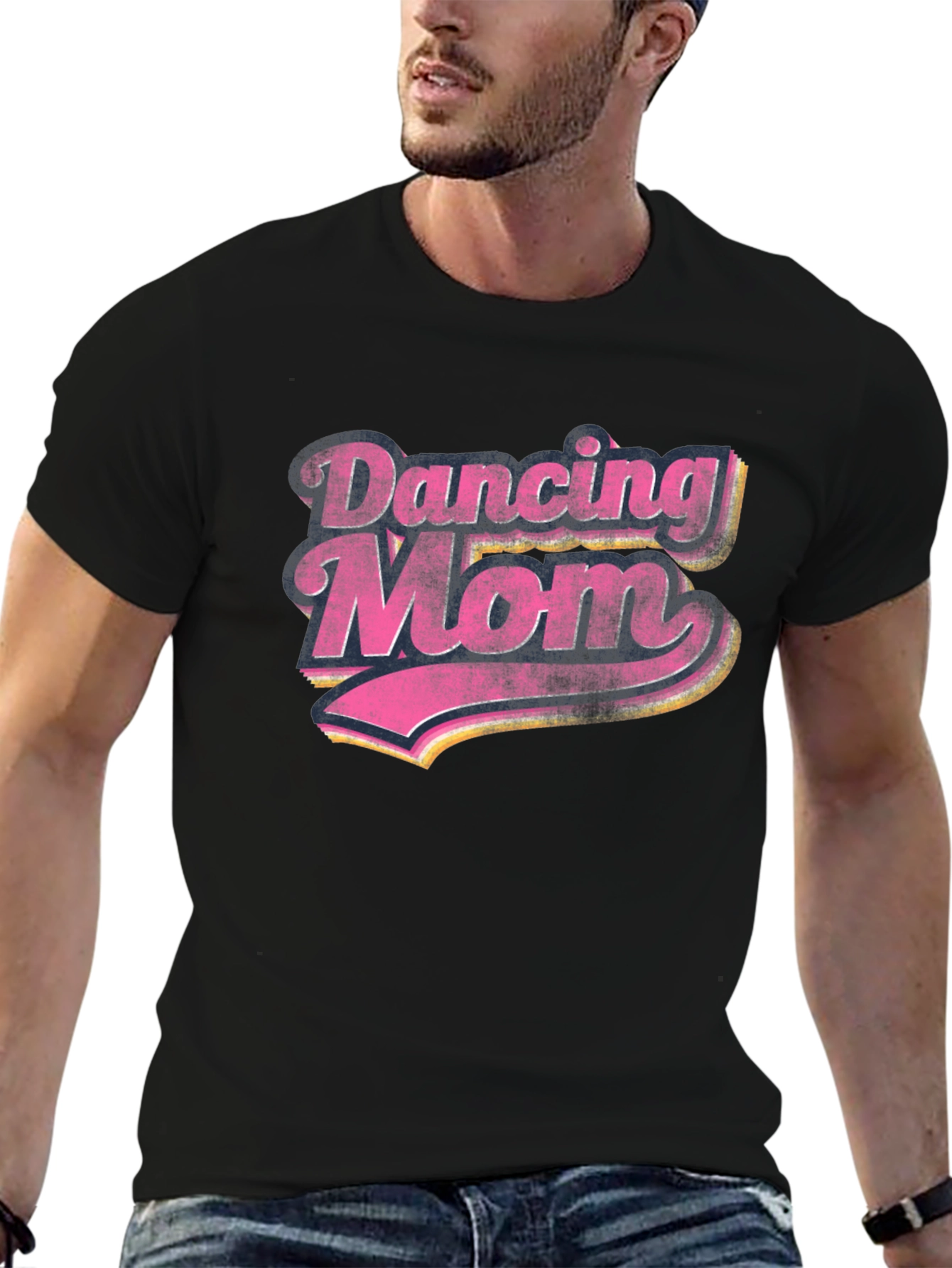 Dancing Mom Graphic T-Shirt - Retro Style