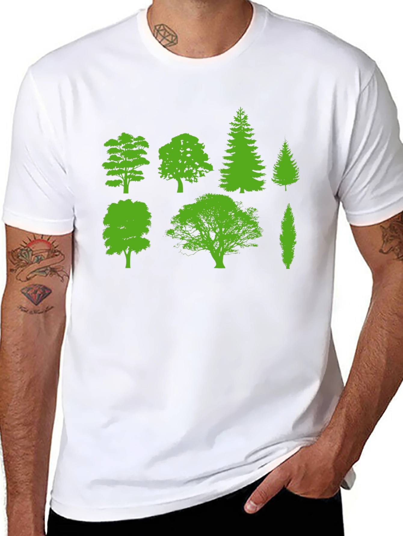 Nature Lover Tree Silhouette T-Shirt