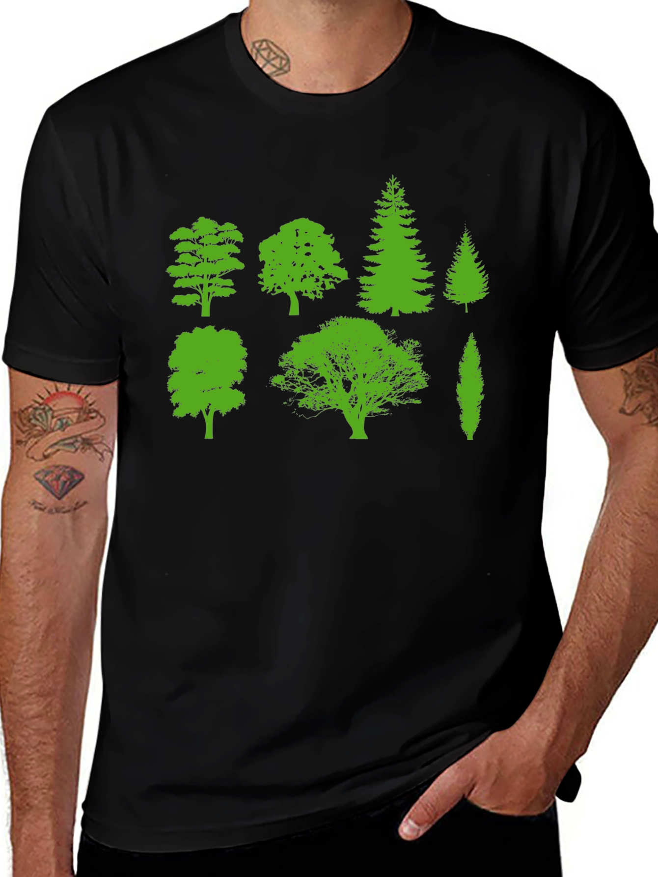 Nature Lover Tree Silhouette T-Shirt