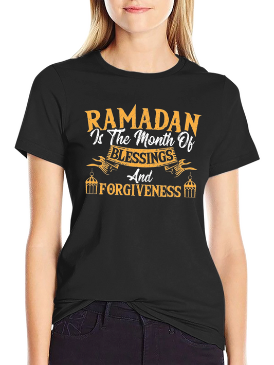 Ramadan Blessings T-Shirt - Month of Forgiveness Tee