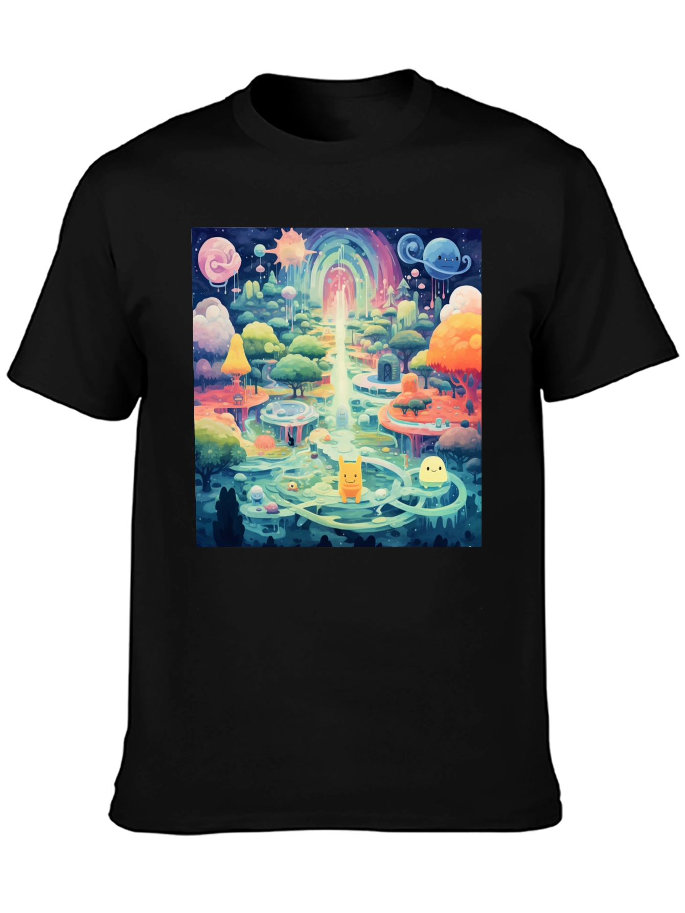 Colorful Dreamscape Graphic Tee