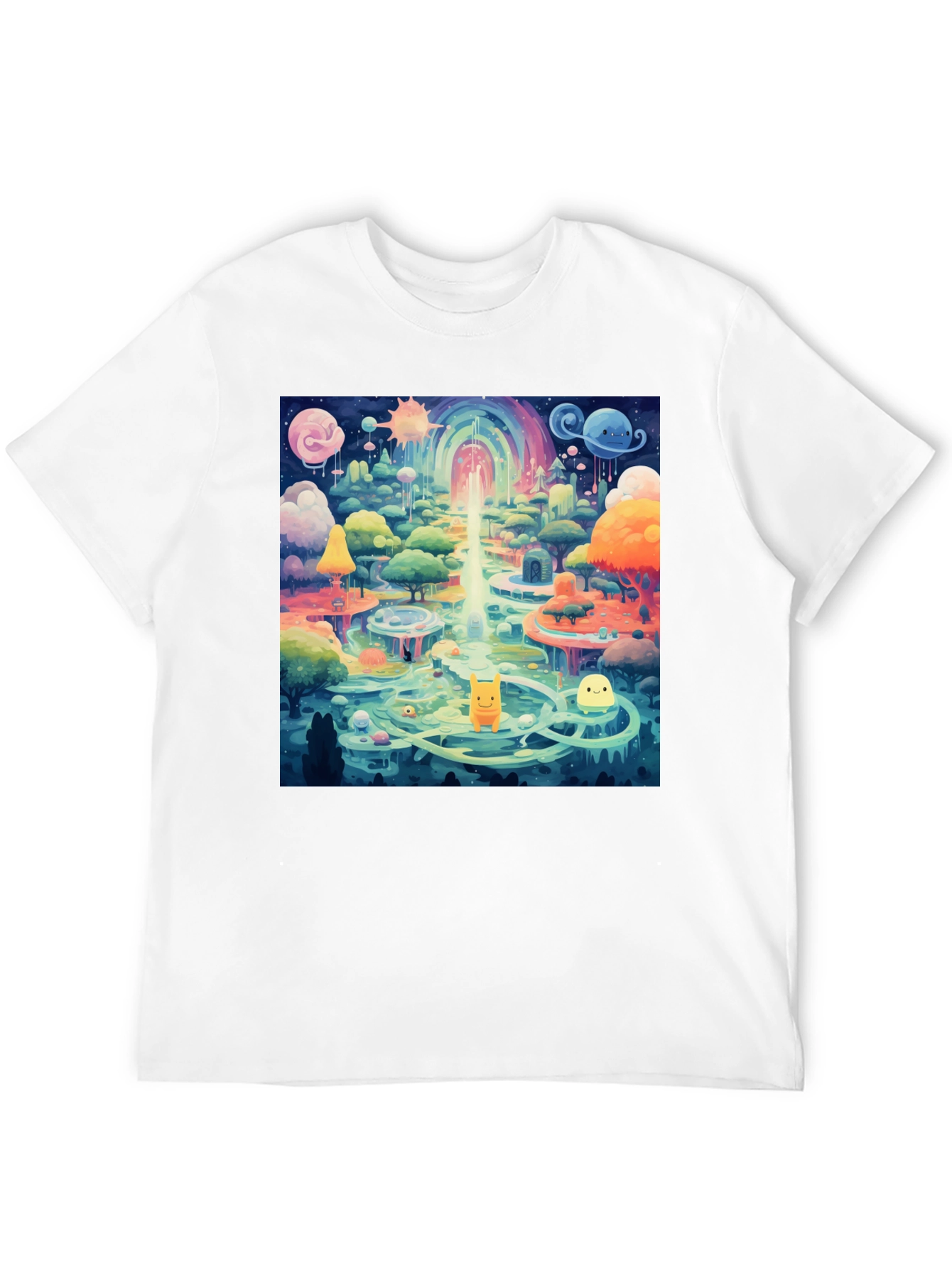 Colorful Dreamscape Graphic Tee