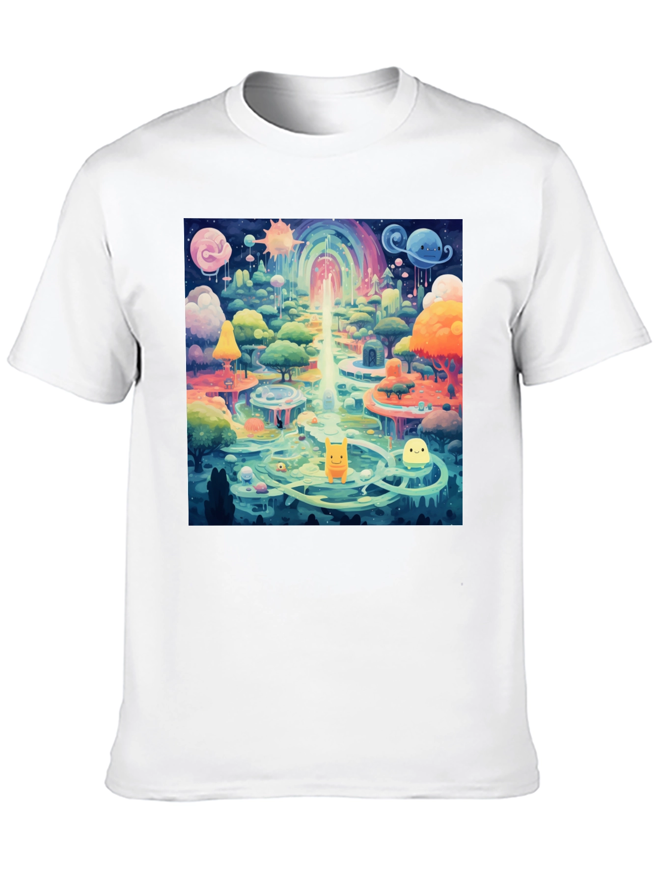 Colorful Dreamscape Graphic Tee