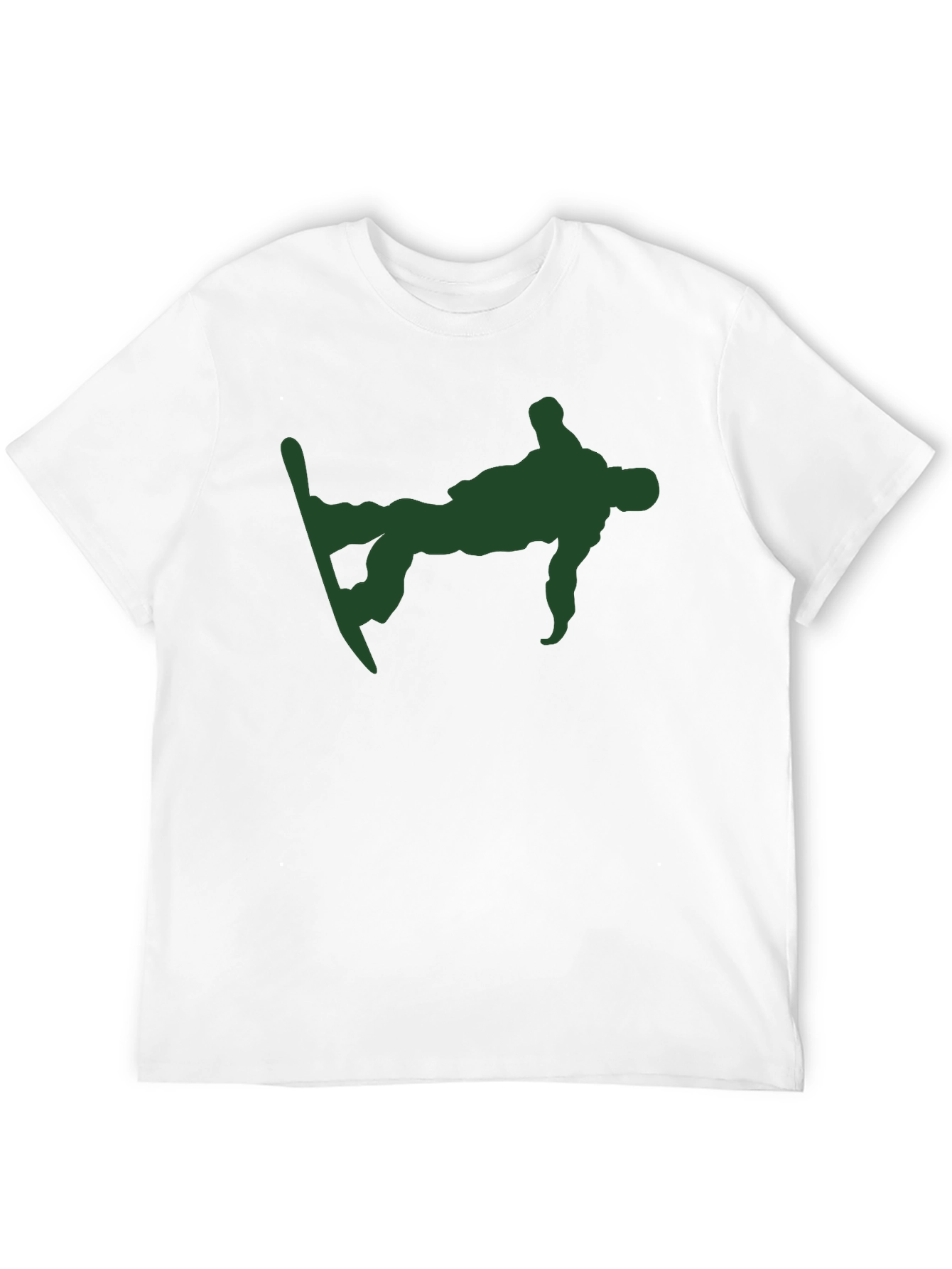 Cool Snowboarder T-Shirt - Black Cotton Tee