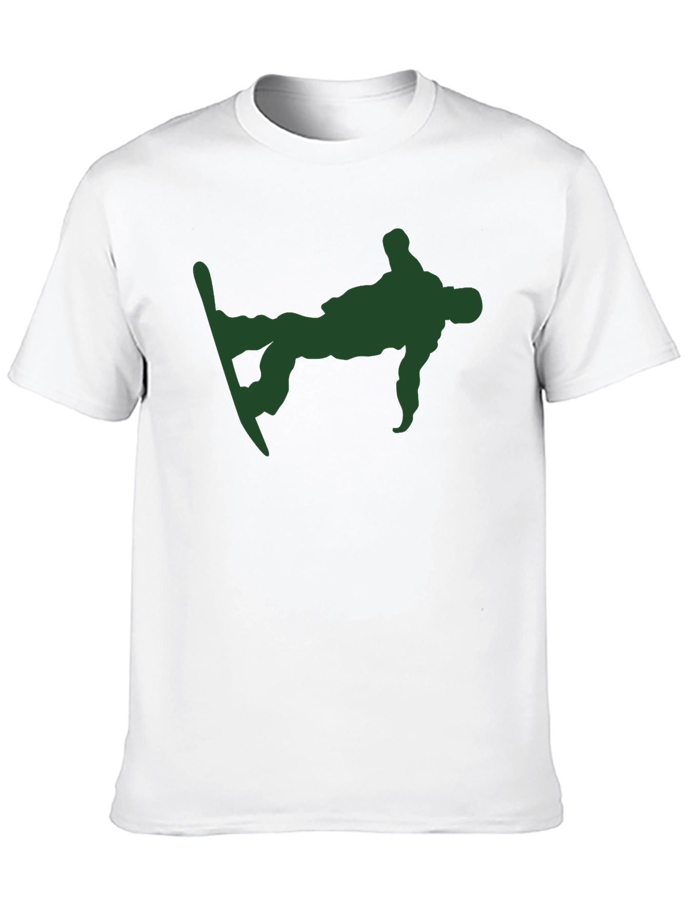 Cool Snowboarder T-Shirt - Black Cotton Tee