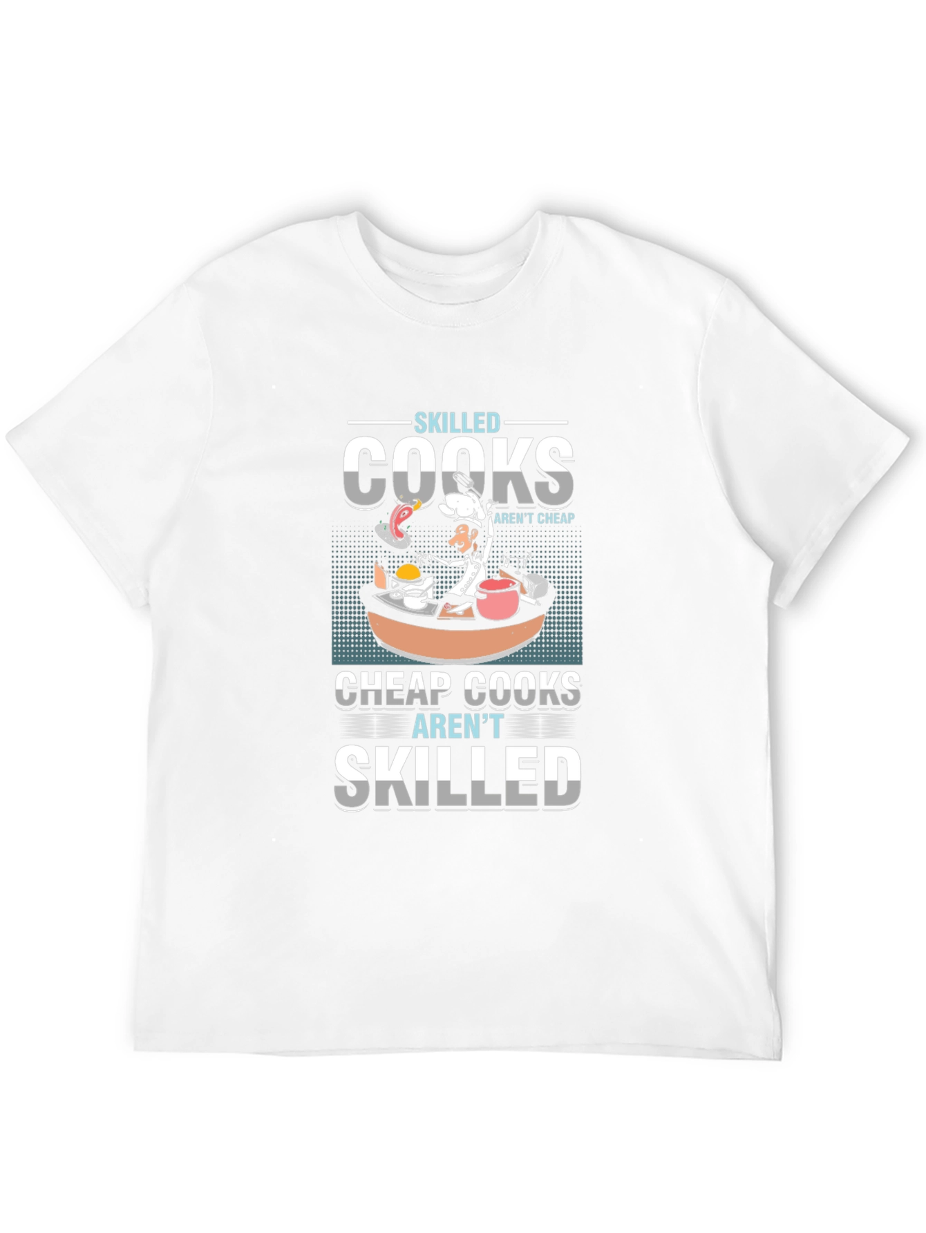 Skilled Cooks Graphic T-Shirt - Unique Culinary Design