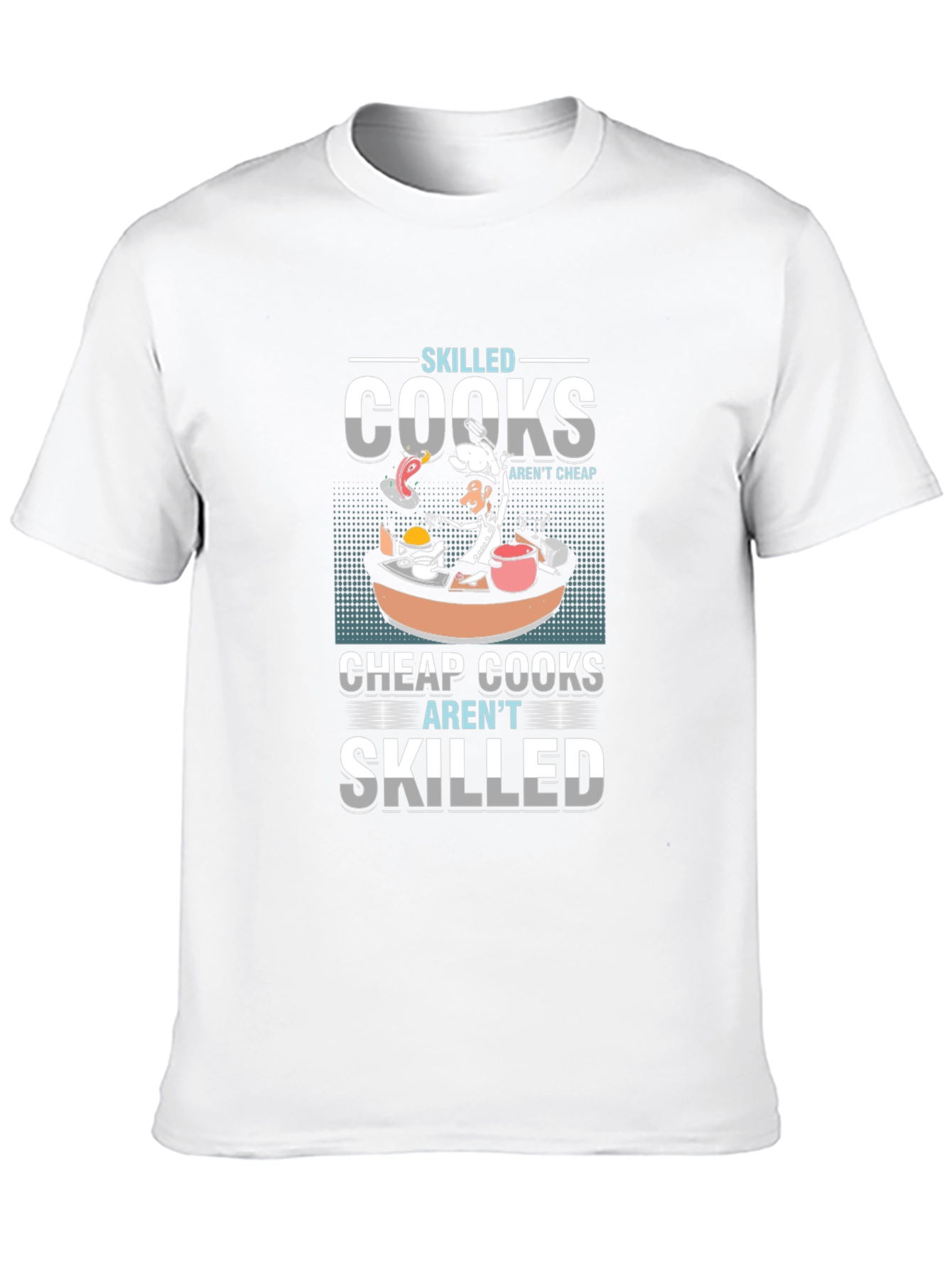 Skilled Cooks Graphic T-Shirt - Unique Culinary Design