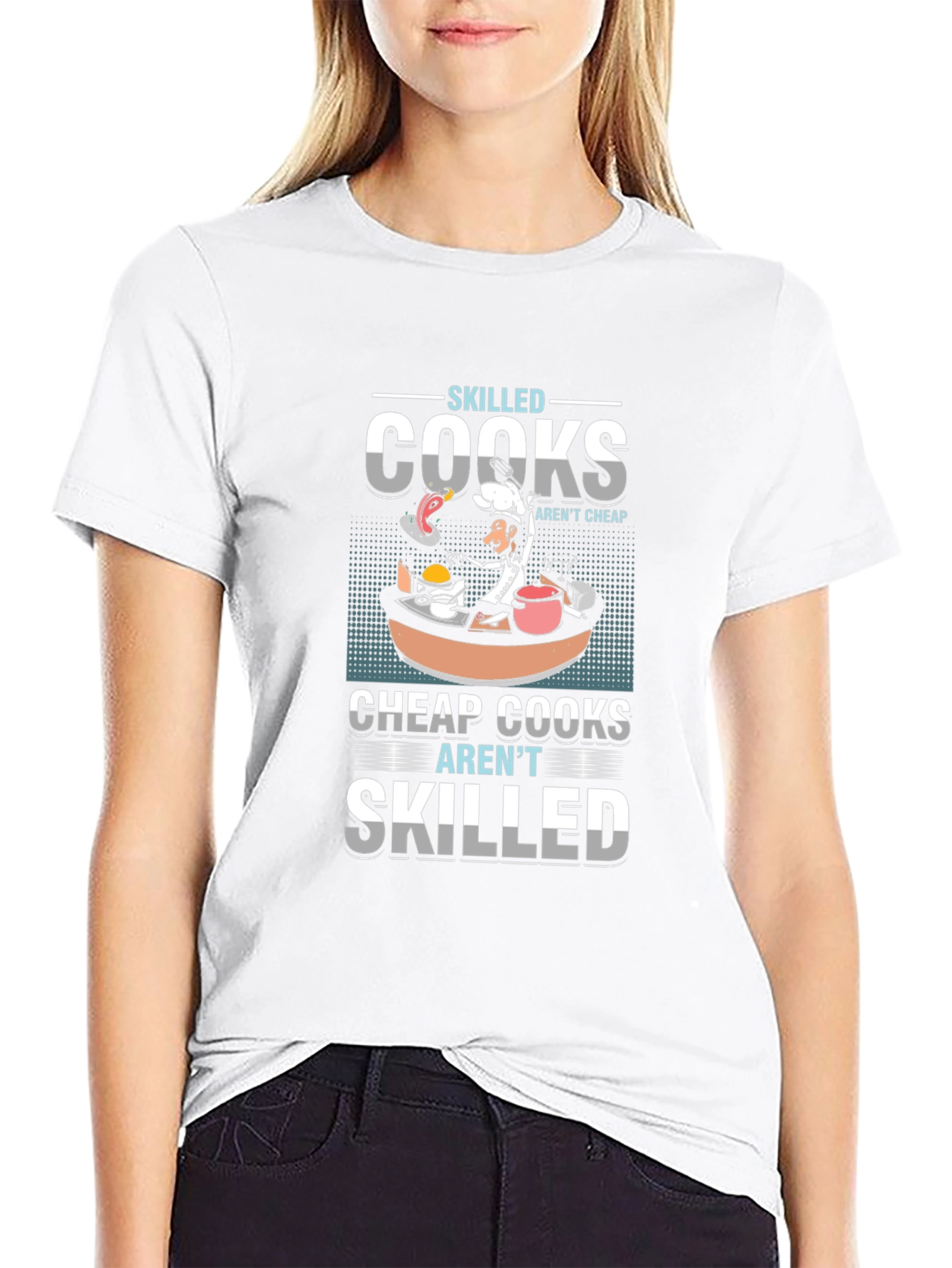 Skilled Cooks Graphic T-Shirt - Unique Culinary Design
