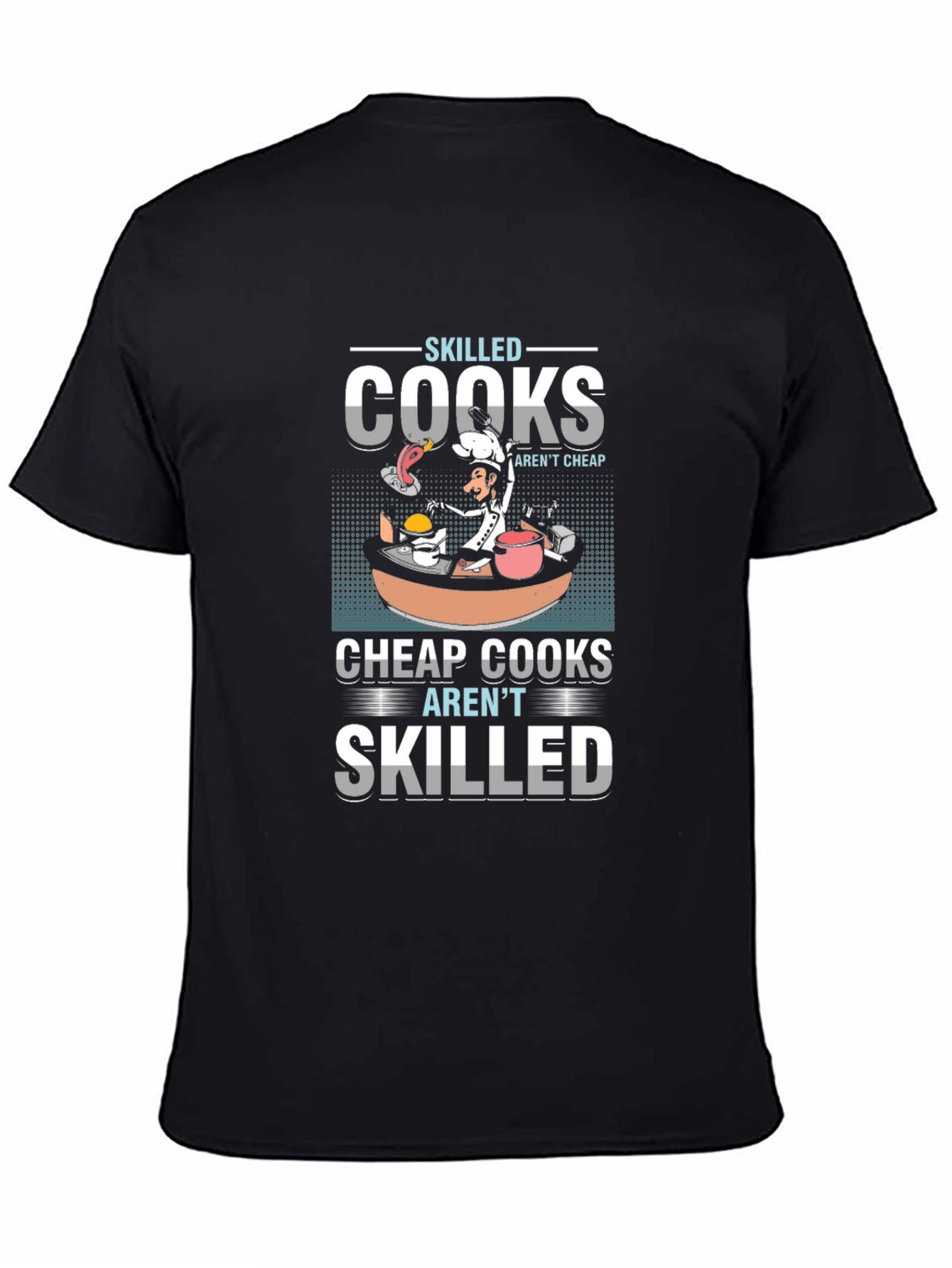Skilled Cooks Graphic T-Shirt - Unique Culinary Design