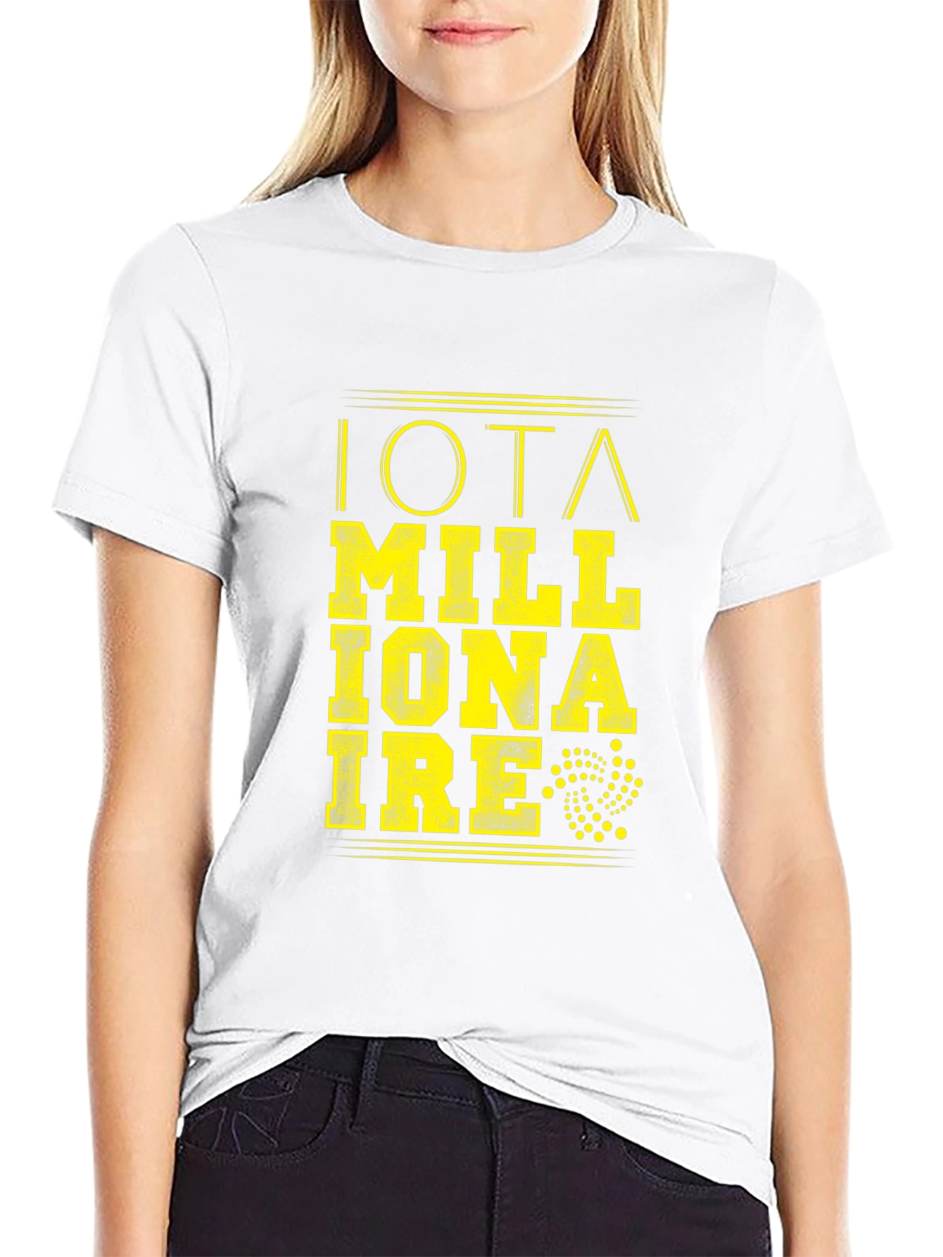 IOTA Millionaire T-Shirt - Black Graphic Tee