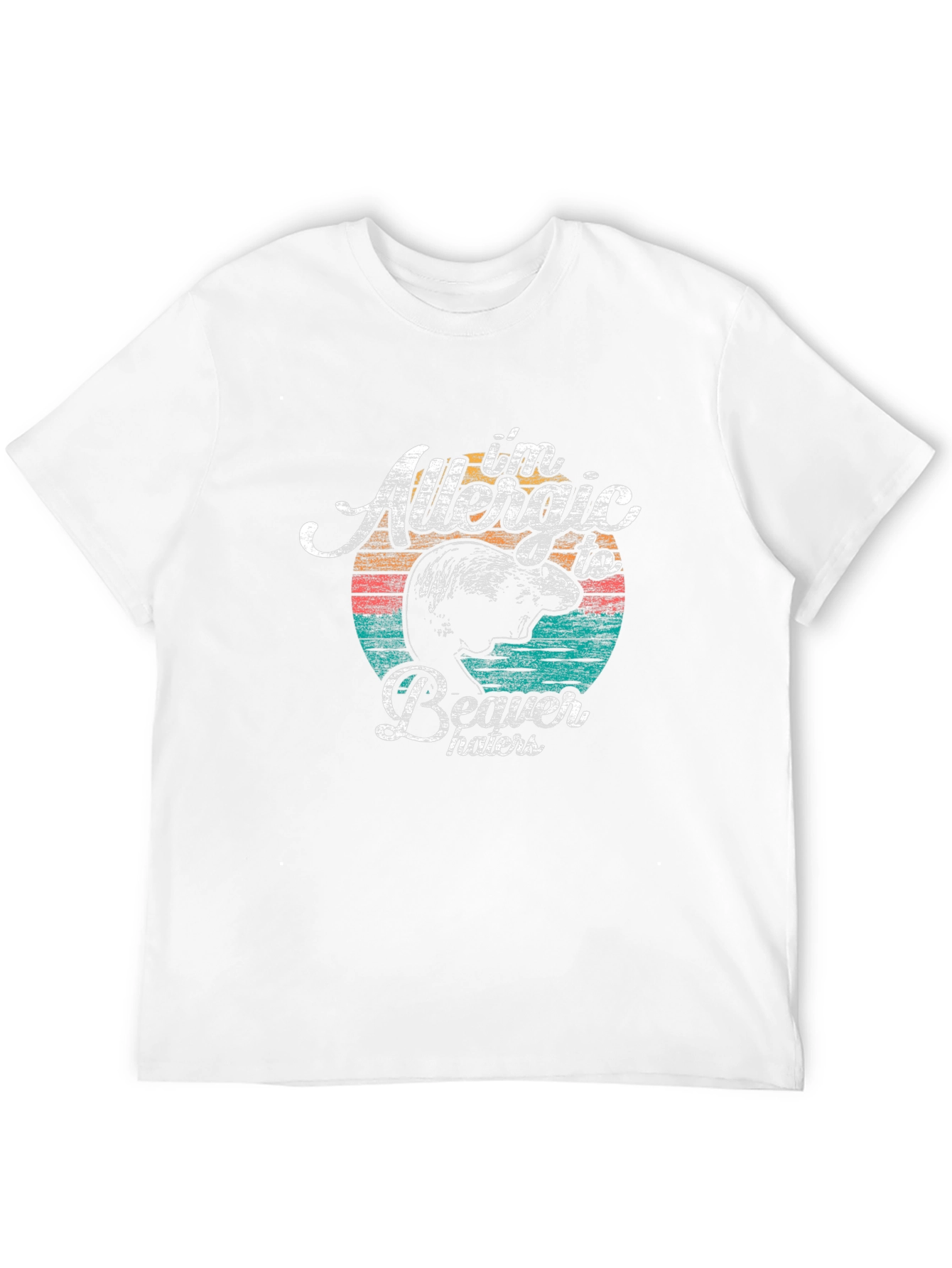 Allergic To Beaver Haters Graphic T-Shirt