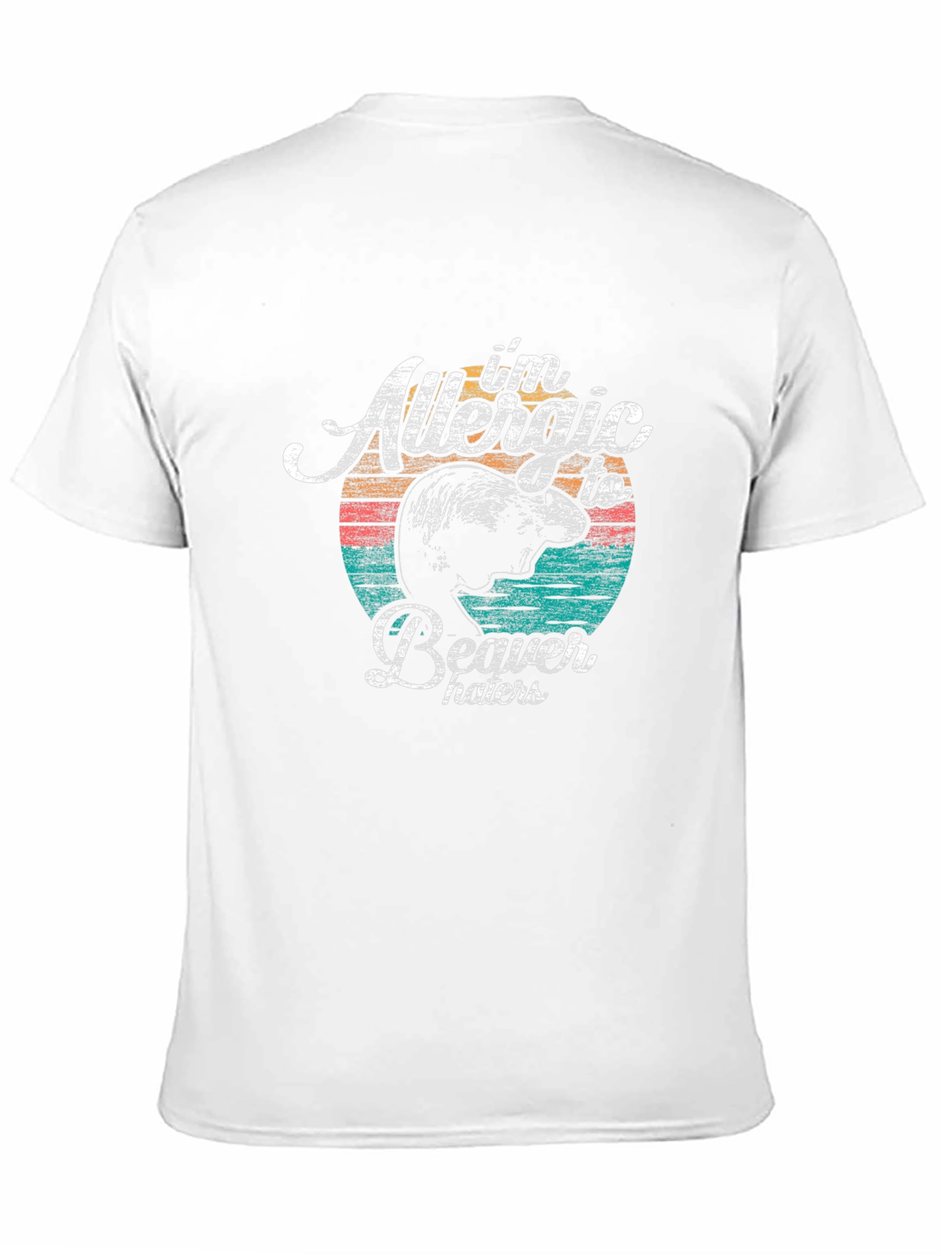 Allergic To Beaver Haters Graphic T-Shirt