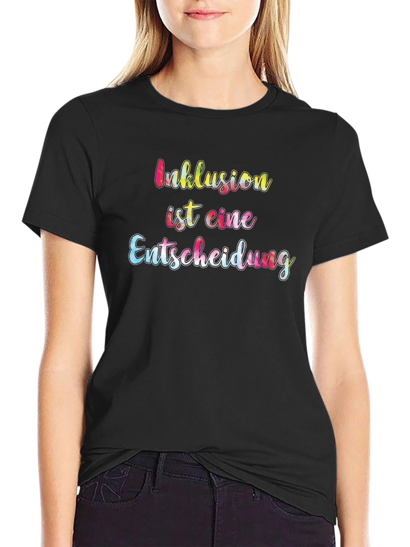 Inclusion is a Choice Black T-Shirt