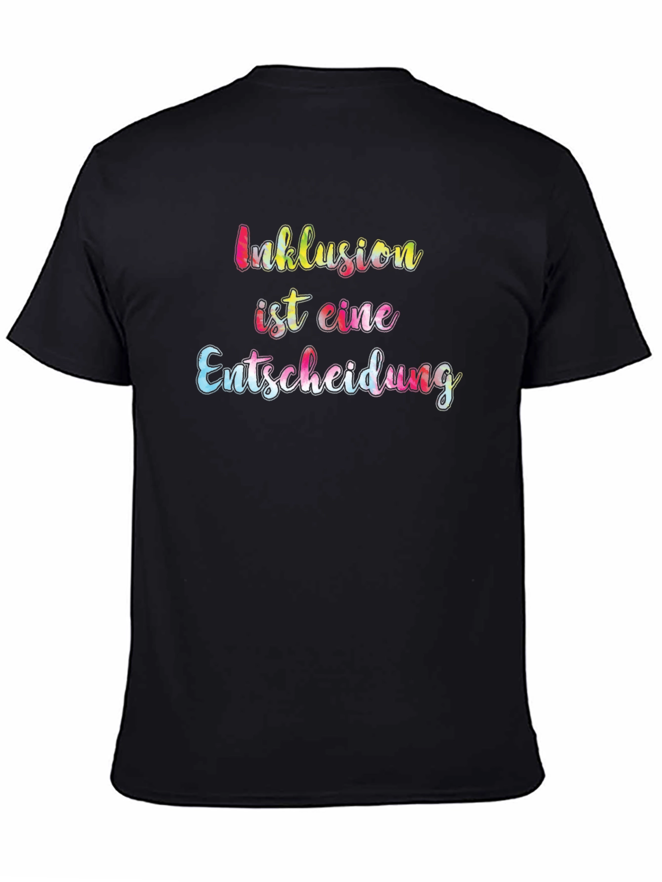 Inclusion is a Choice Black T-Shirt