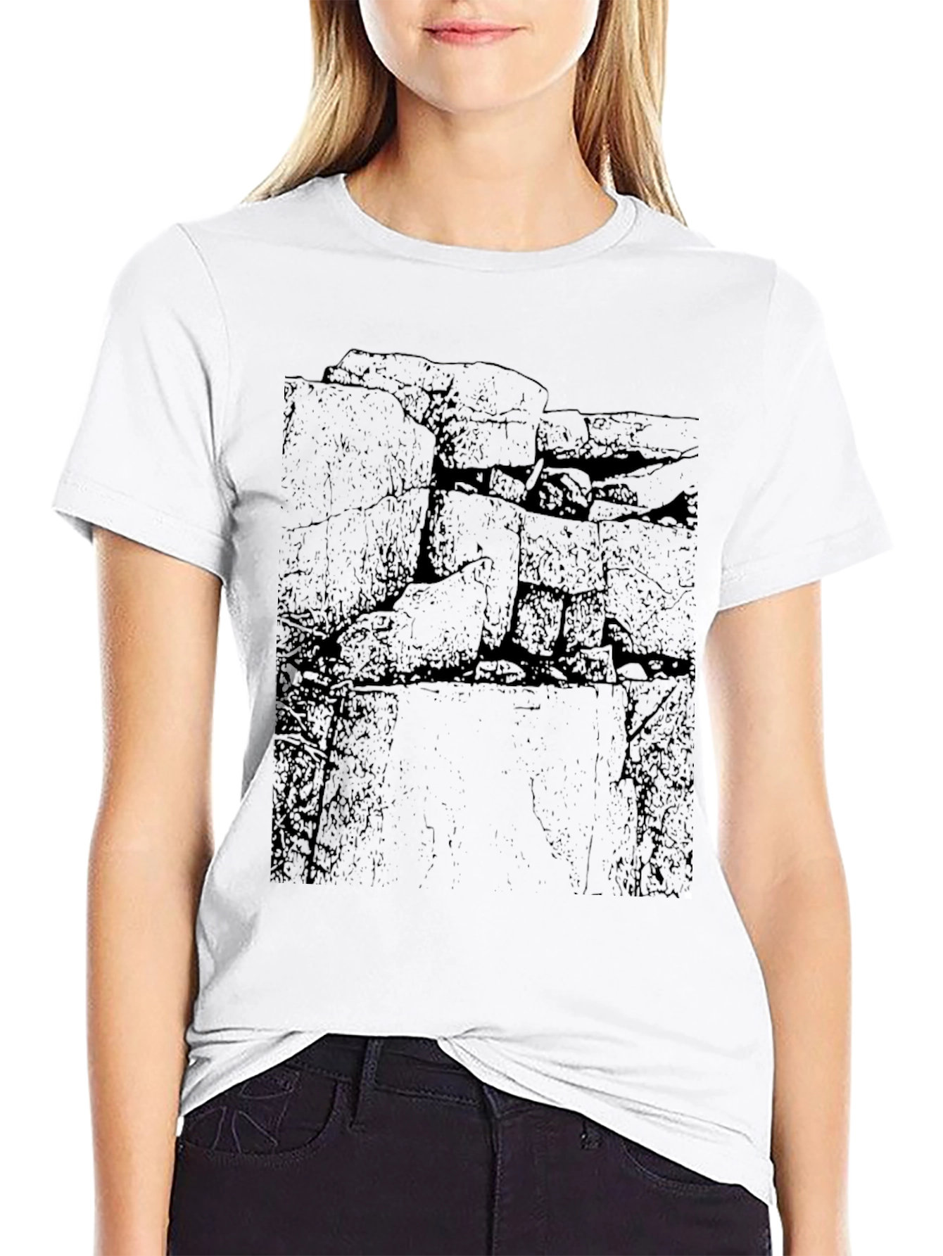 Rocky Graphic Black T-Shirt