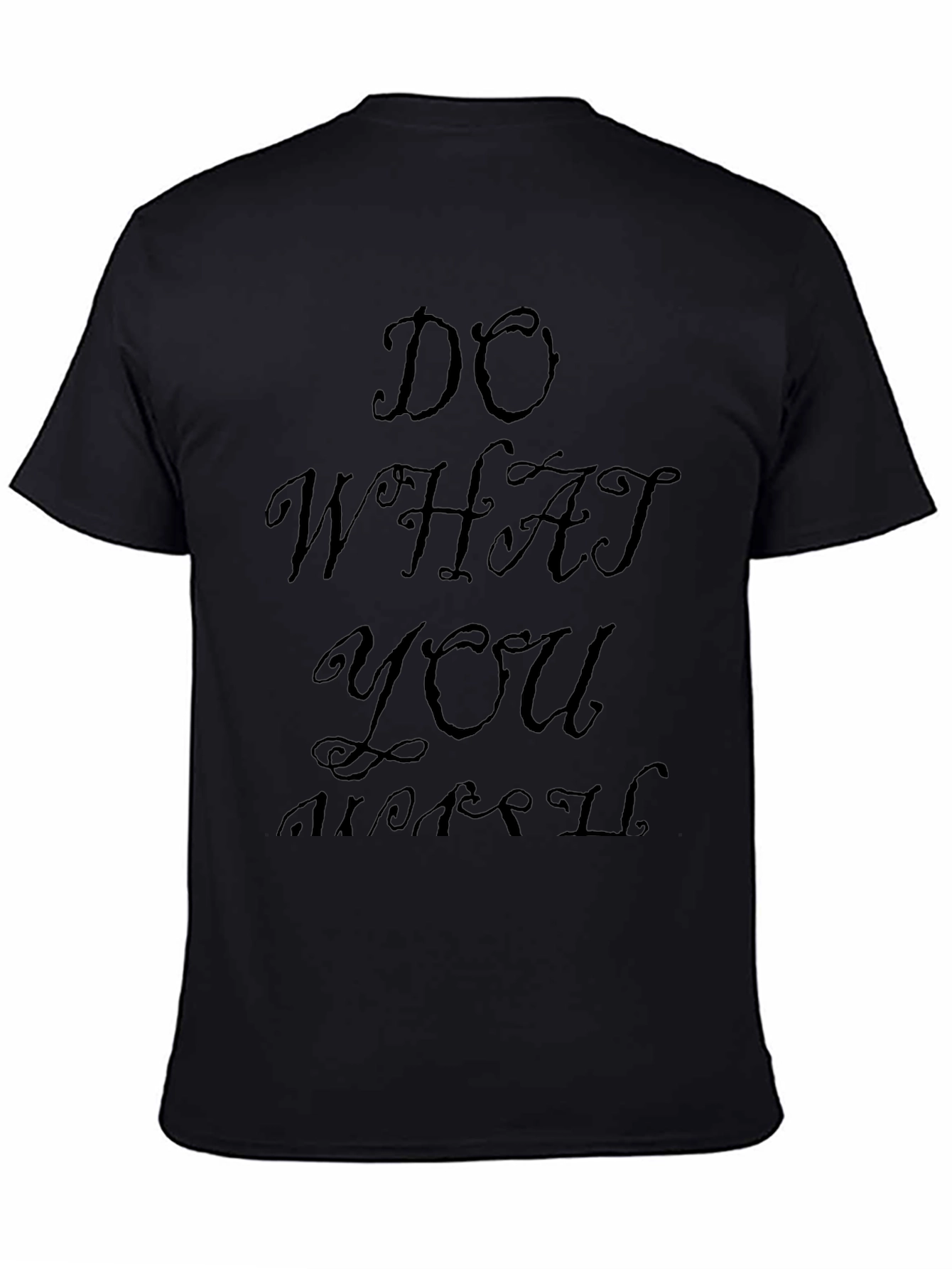 Do What You Love Black Tee