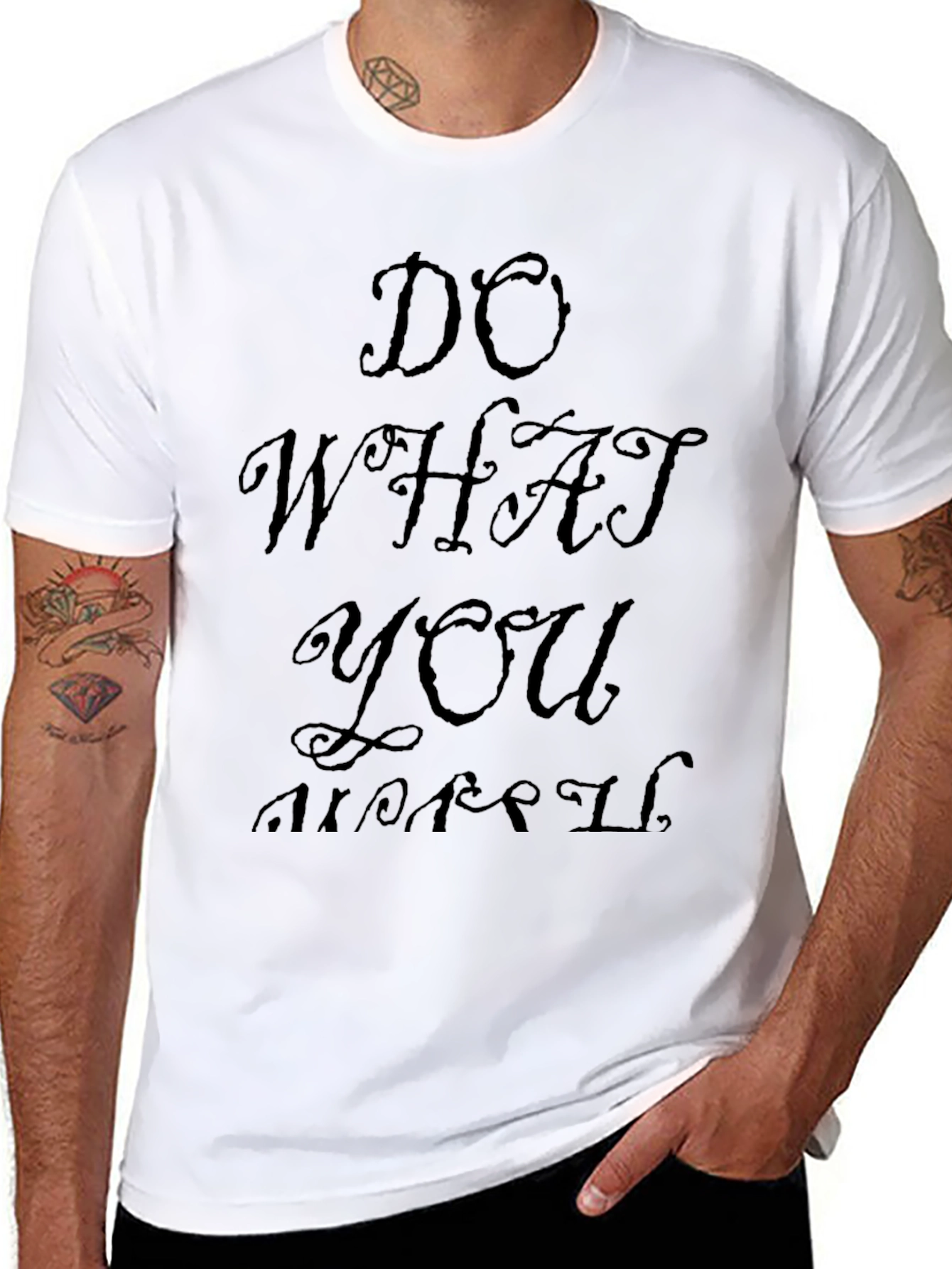 Do What You Love Black Tee