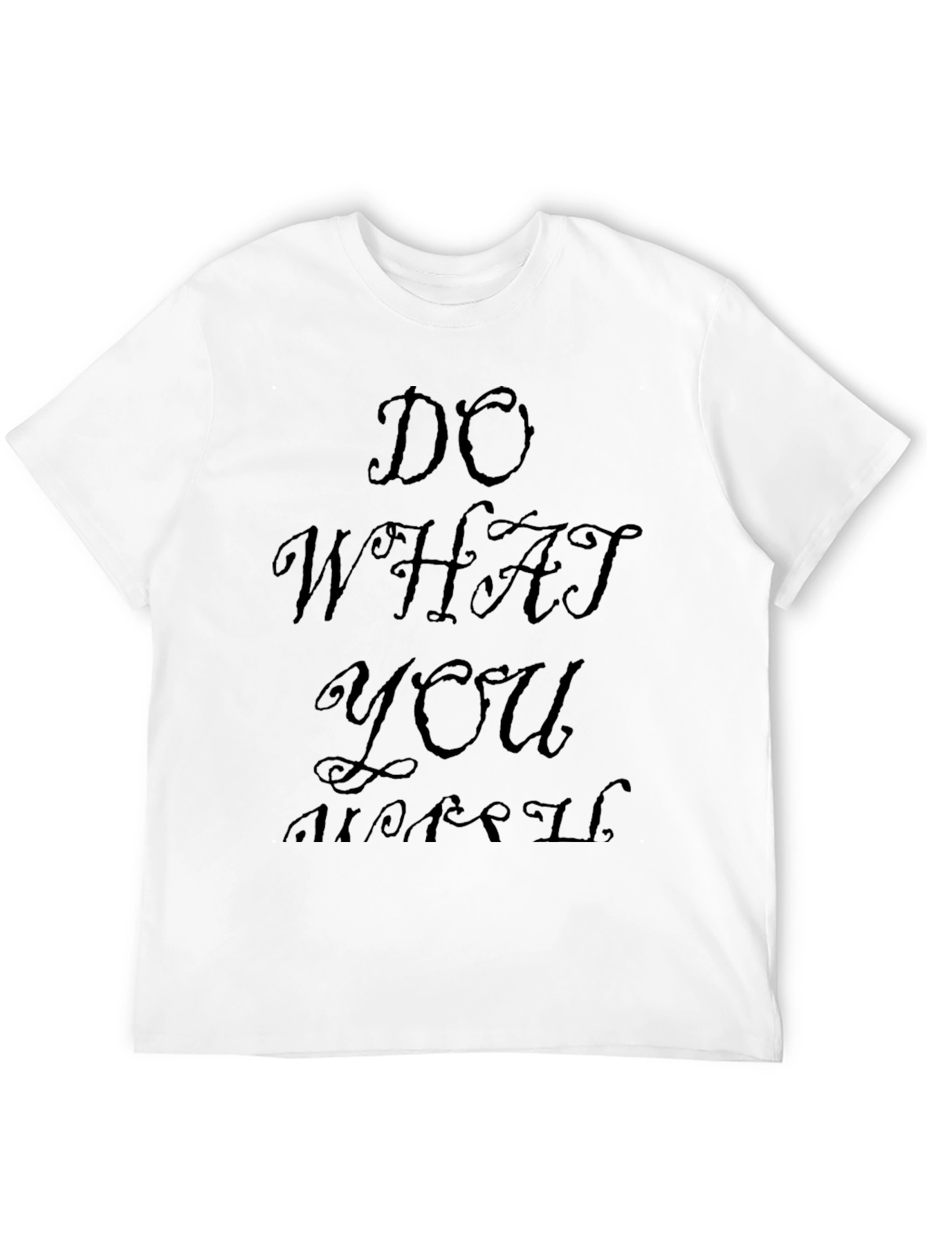 Do What You Love Black Tee