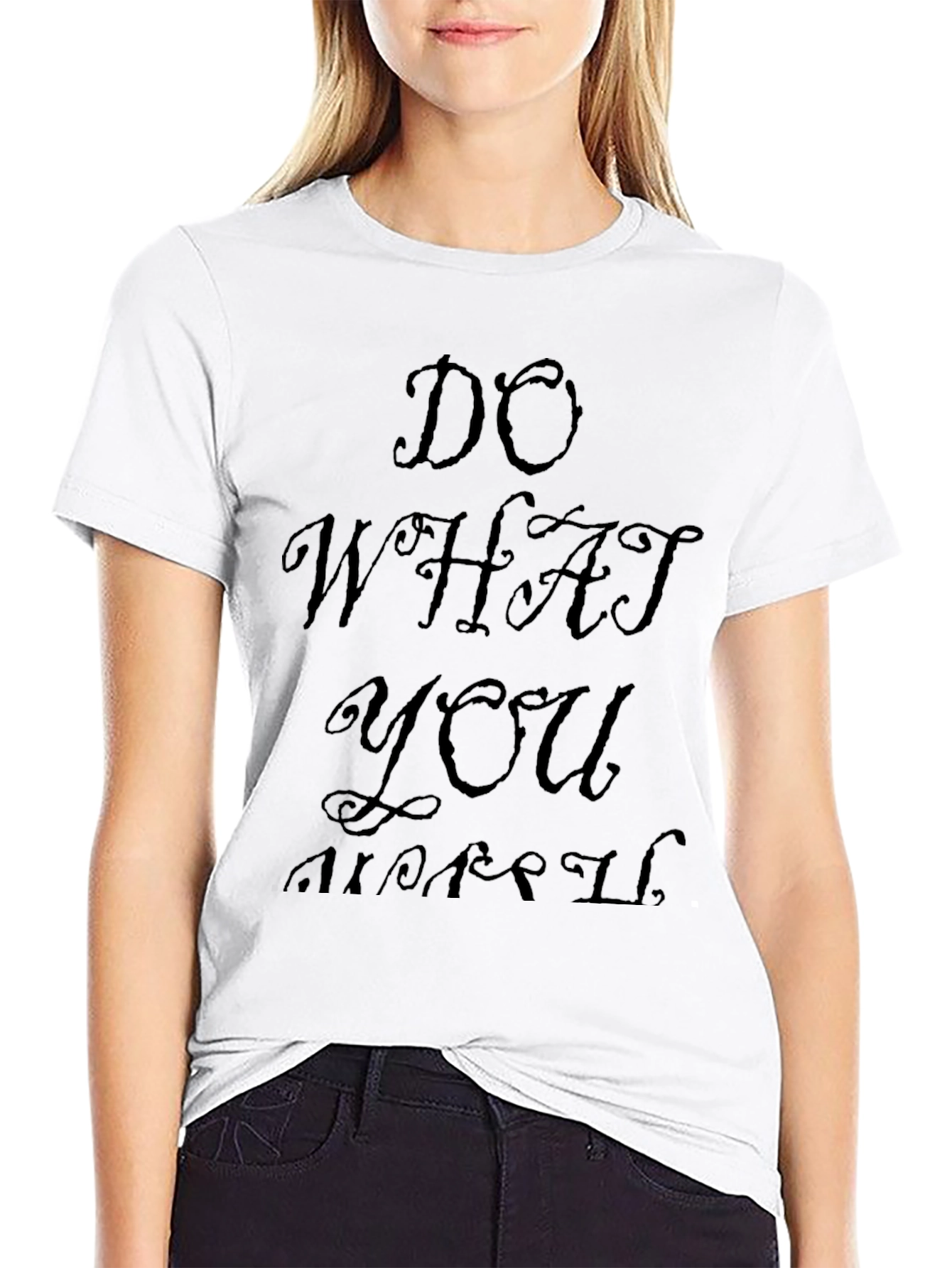 Do What You Love Black Tee