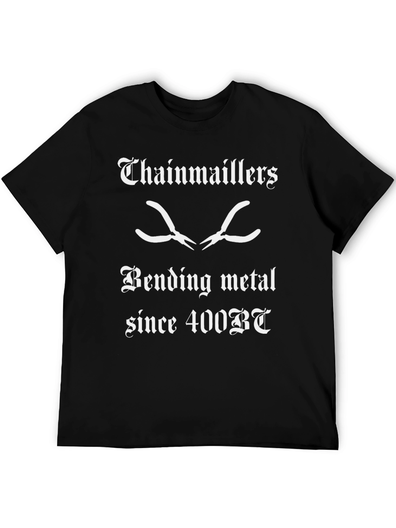 Chainmailers Bending Metal Tee - Black
