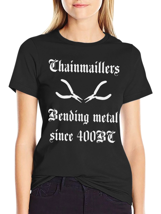 Chainmailers Bending Metal Tee - Black