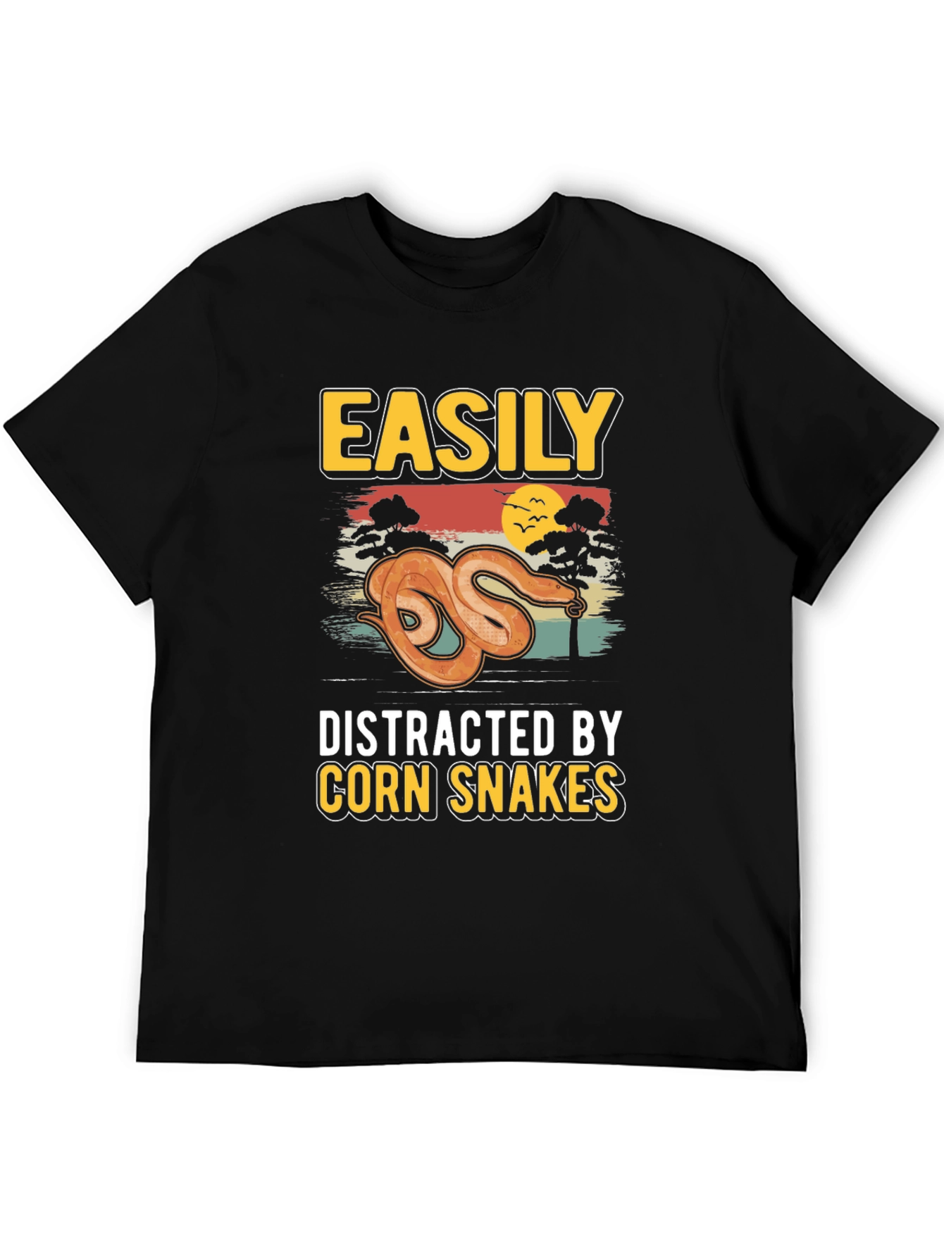 Easily Distracted by Corn Snakes T-Shirt