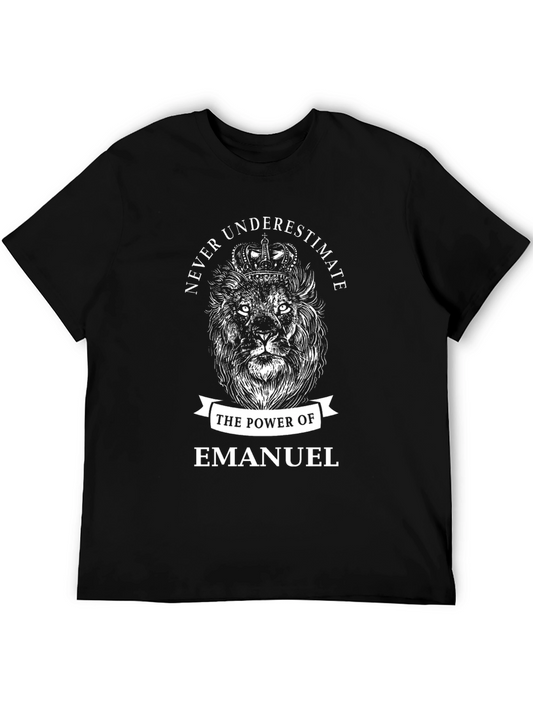 Emanuel Lion Power T-Shirt - Never Underestimate