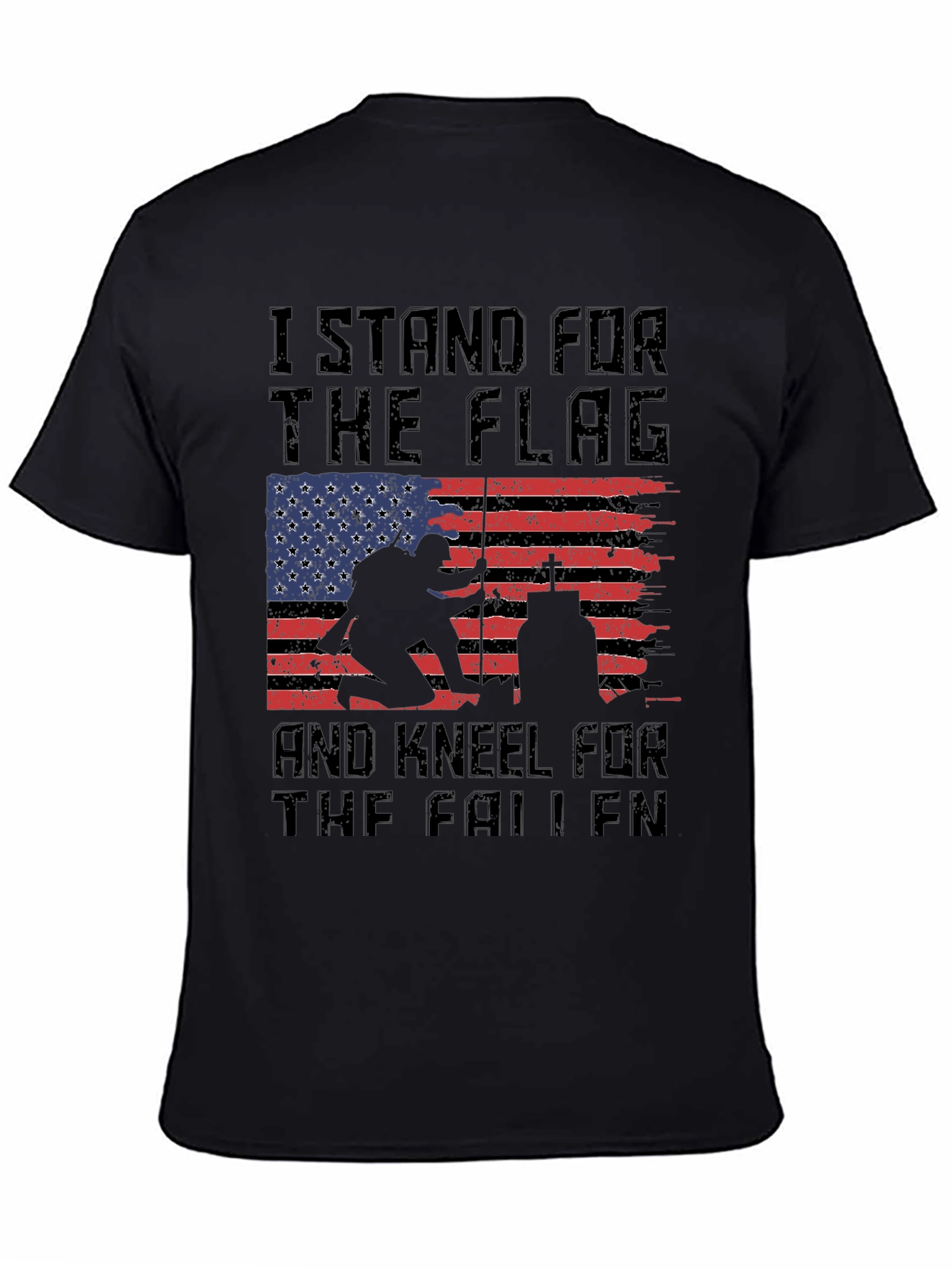 Stand for Flag Kneel for Fallen T-Shirt