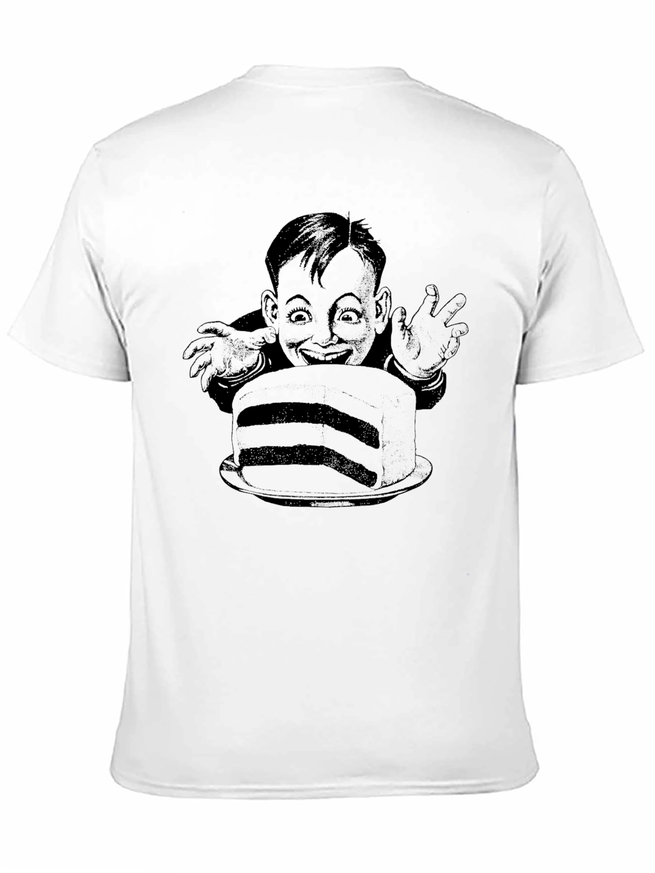 Creepy Cake Lover T-Shirt - Dark Humor Tee