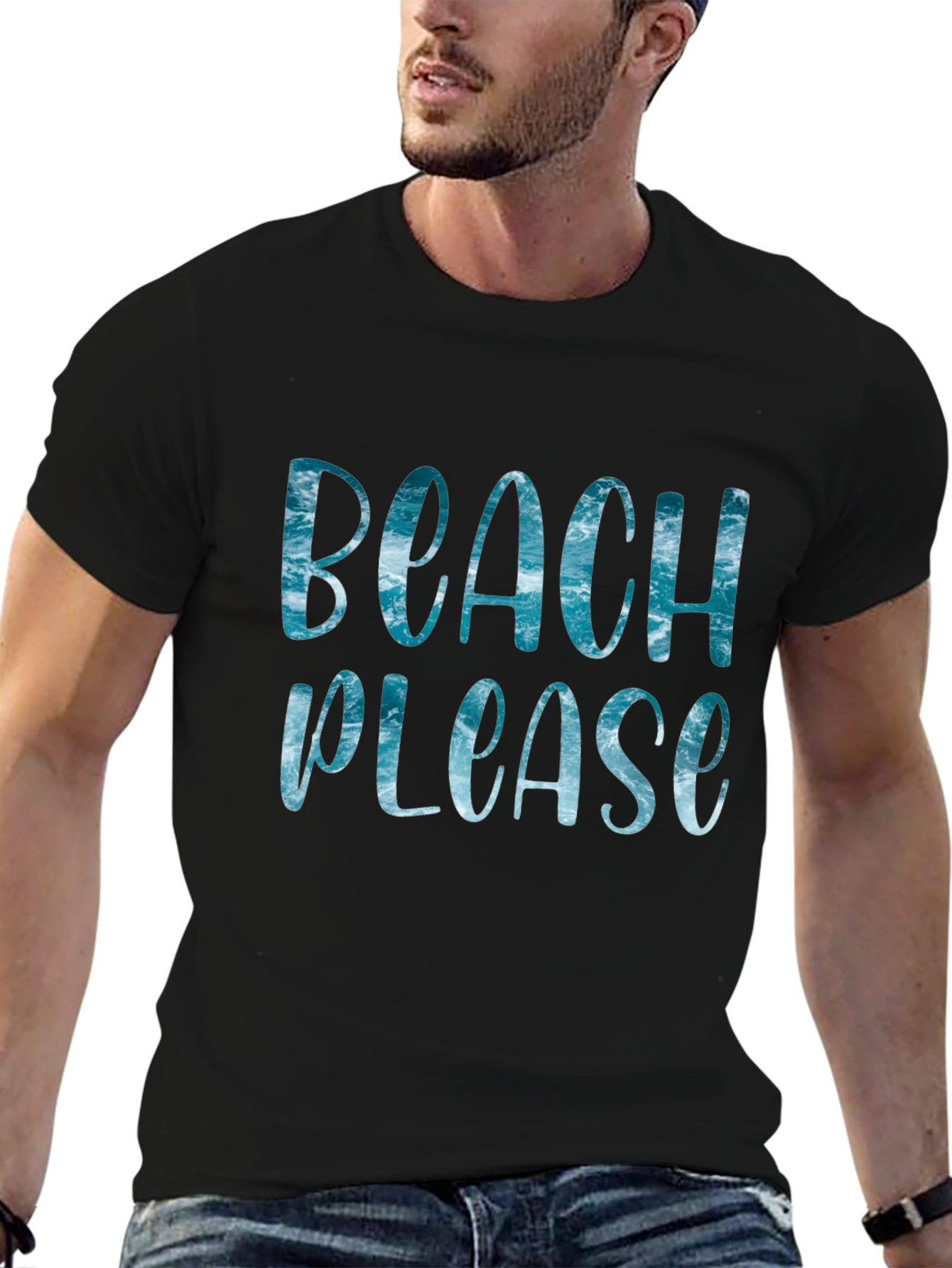 Beach Please Graphic Tee