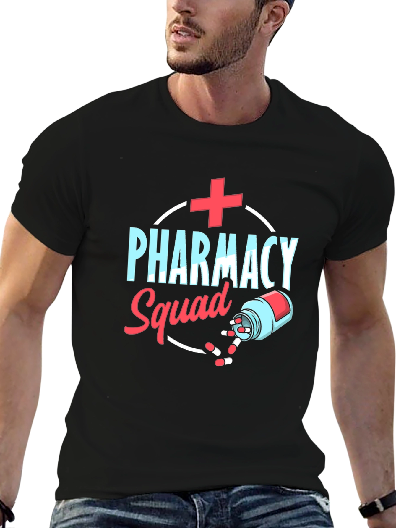 Pharmacy Squad Graphic T-Shirt