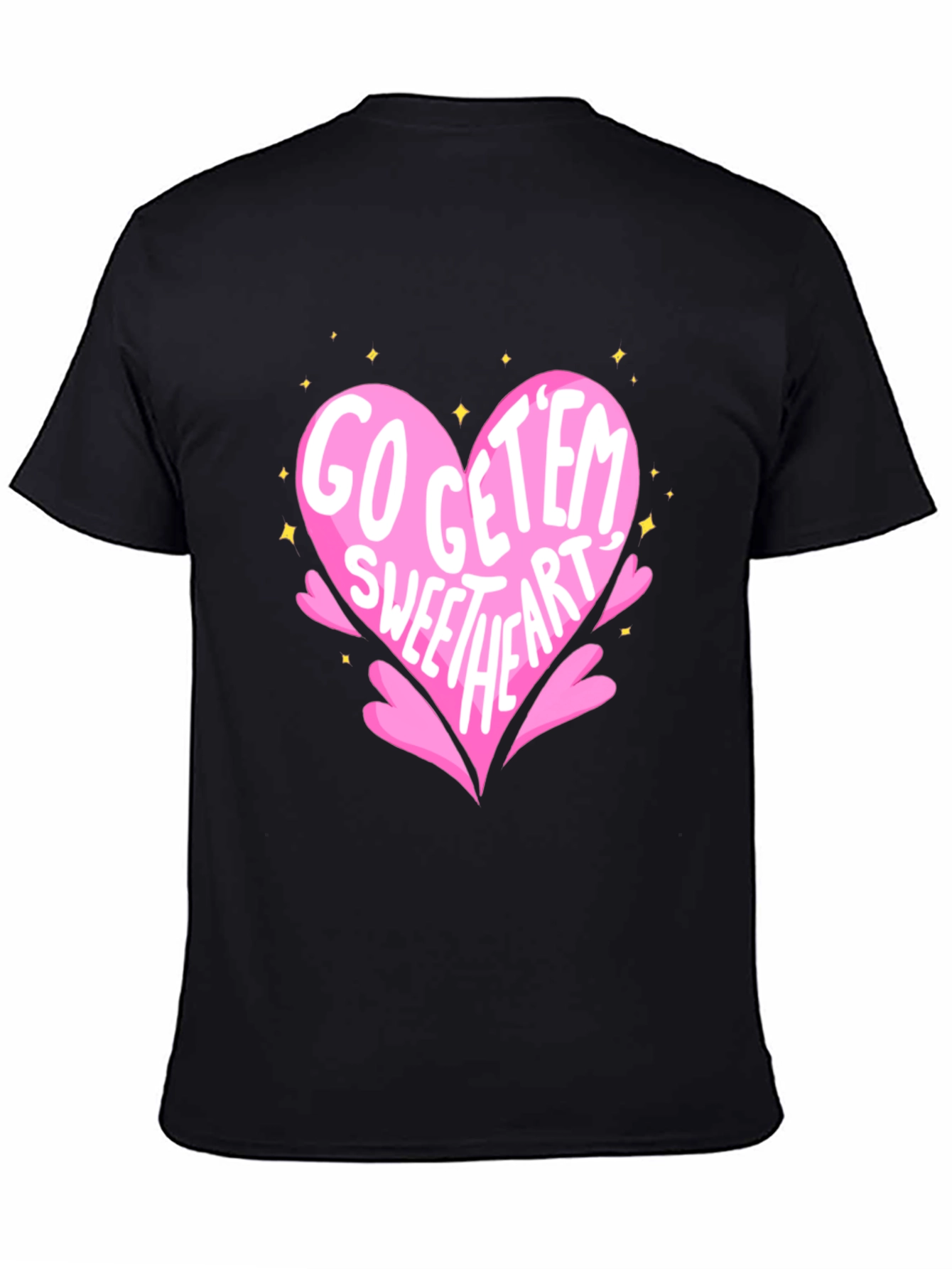 Go Get Em Sweetheart Heart Tee
