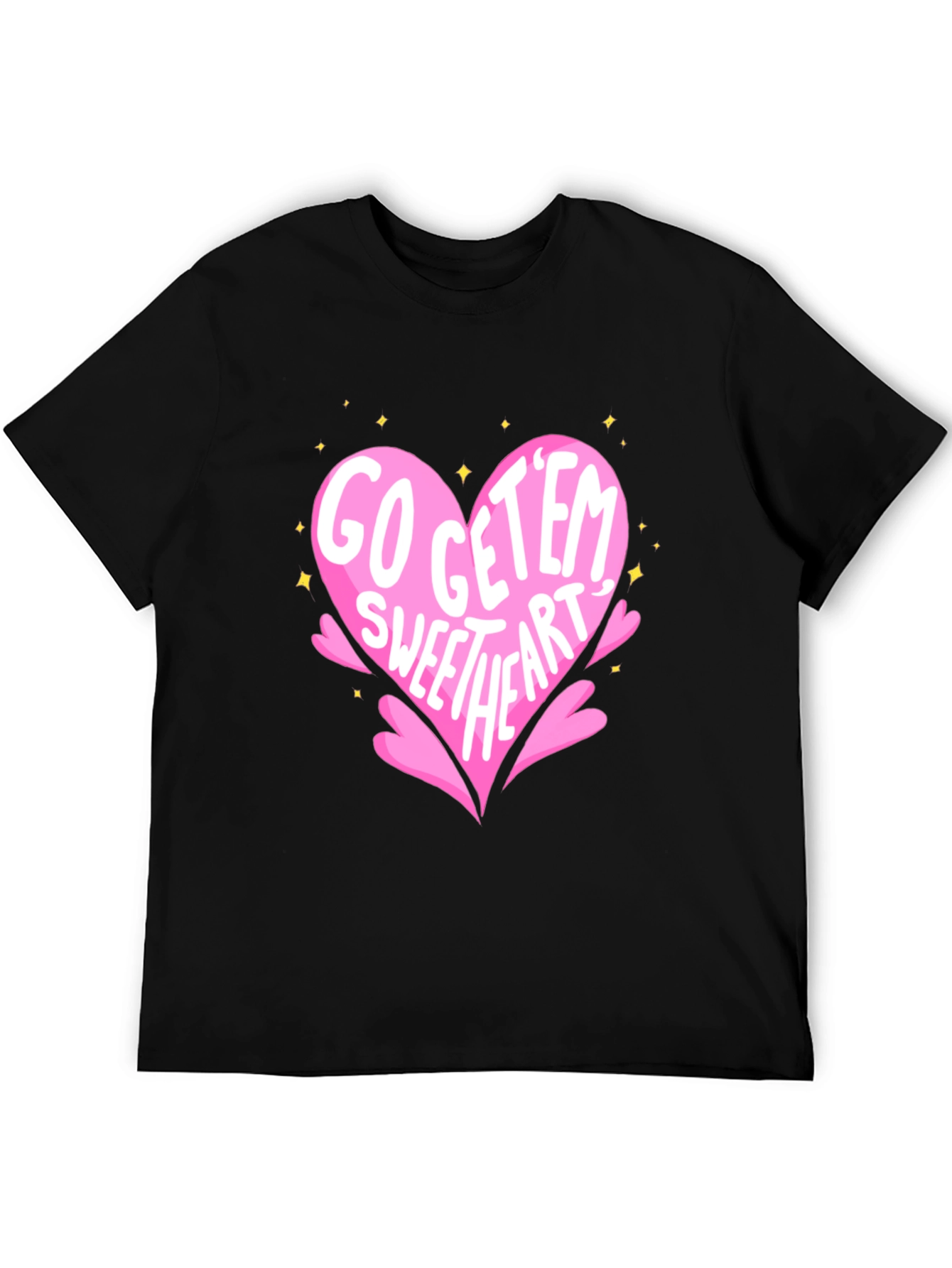 Go Get Em Sweetheart Heart Tee