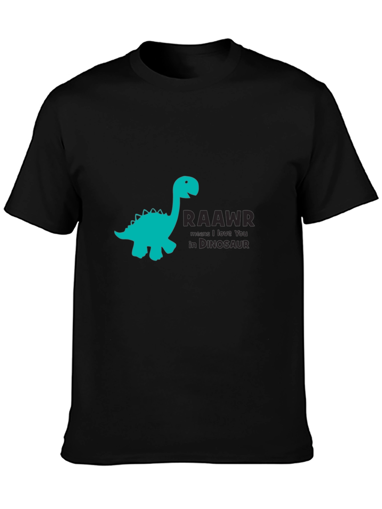 Dinosaur RAAWR Graphic Print T-Shirt